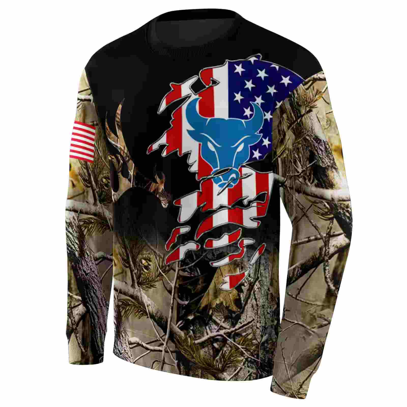 personalized buffalo bulls tree camo hoodie new arrival