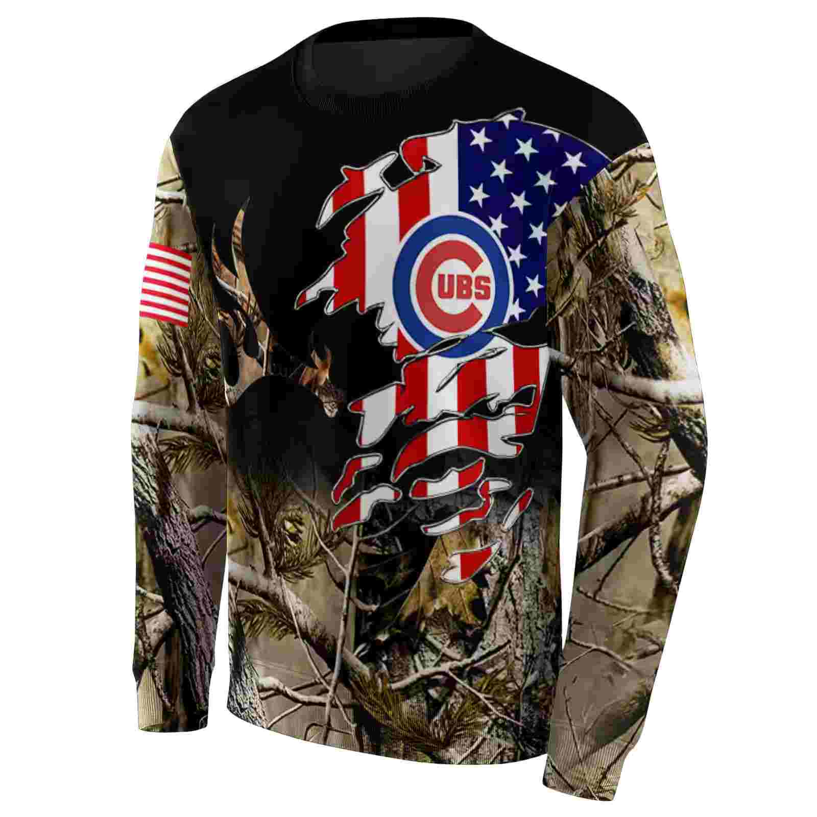 personalized chicago cubs tree camo hoodie new arrival