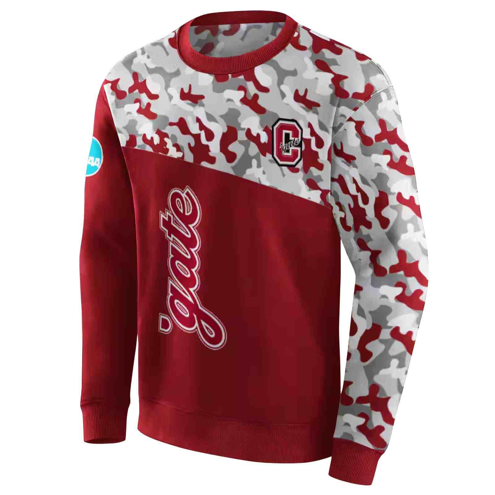 personalized colgate raiders camo pattern maroon hoodie new arrival