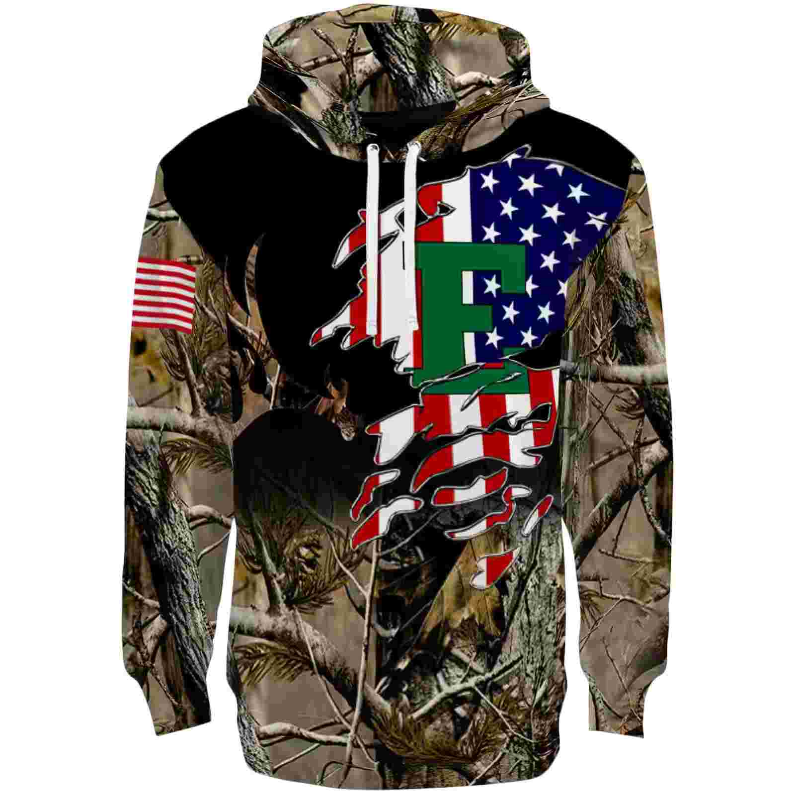 personalized eastern michigan eagles tree camo hoodie best selling