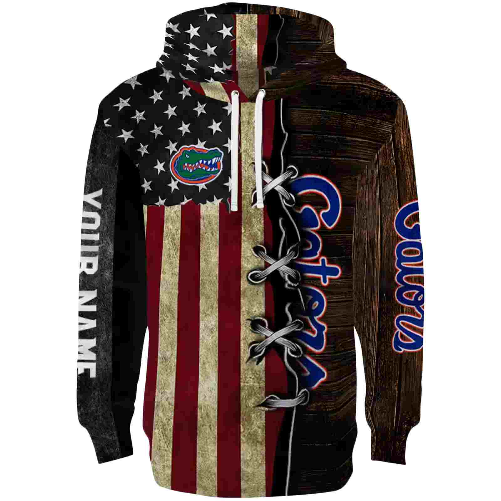 Personalized Florida Gators American Pride Hoodie