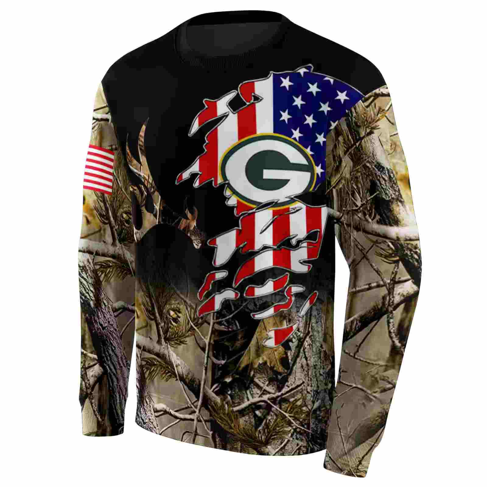 personalized green bay packers tree camo hoodie new arrival