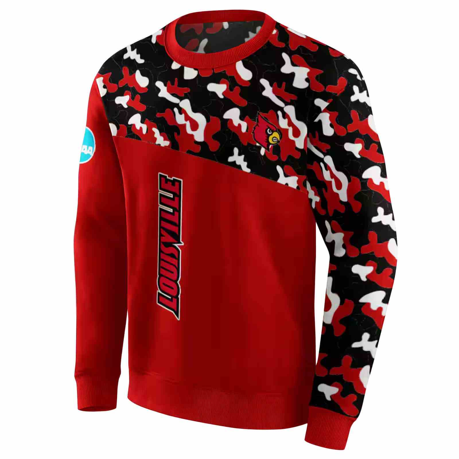 personalized louisville cardinals camo pattern red hoodie new arrival