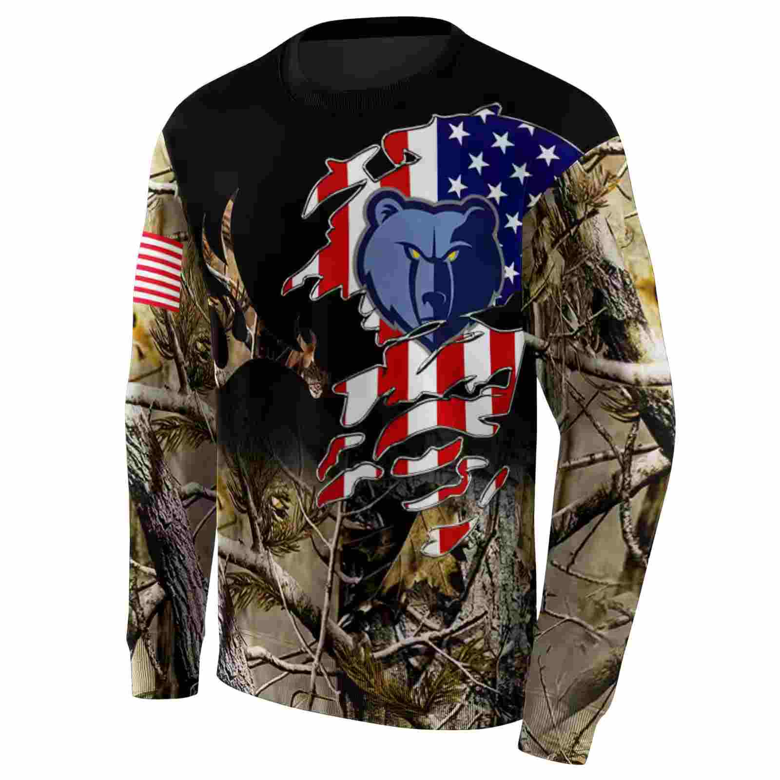 personalized memphis grizzlies tree camo hoodie new arrival