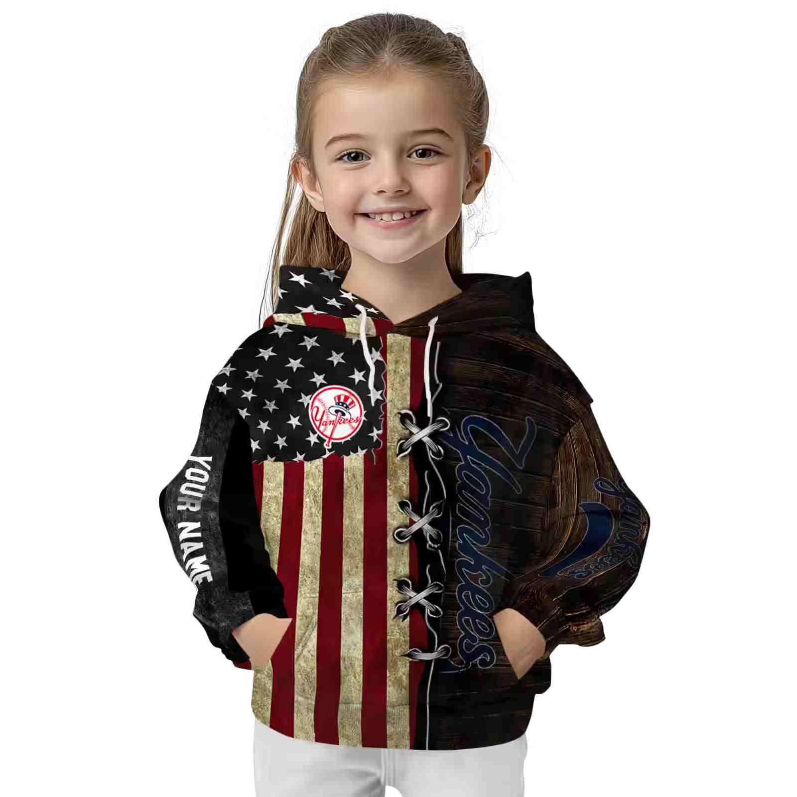 personalized new york yankees american pride hoodie top rated