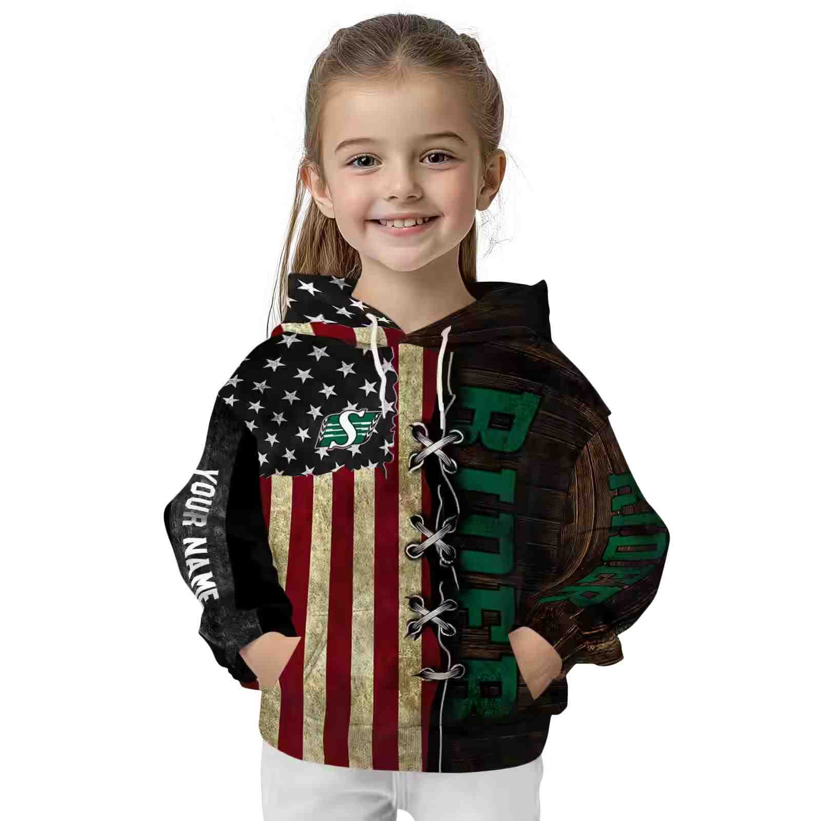 personalized saskatchewan roughriders american pride hoodie top rated