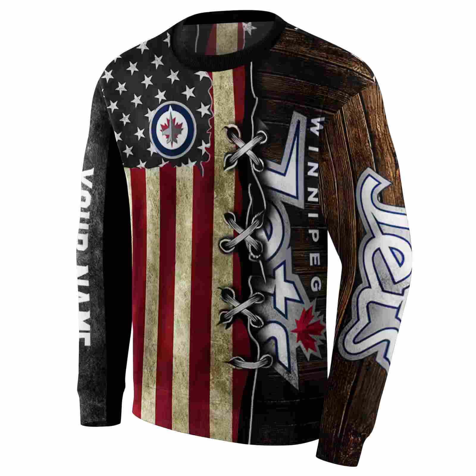 personalized winnipeg jets american pride hoodie new arrival