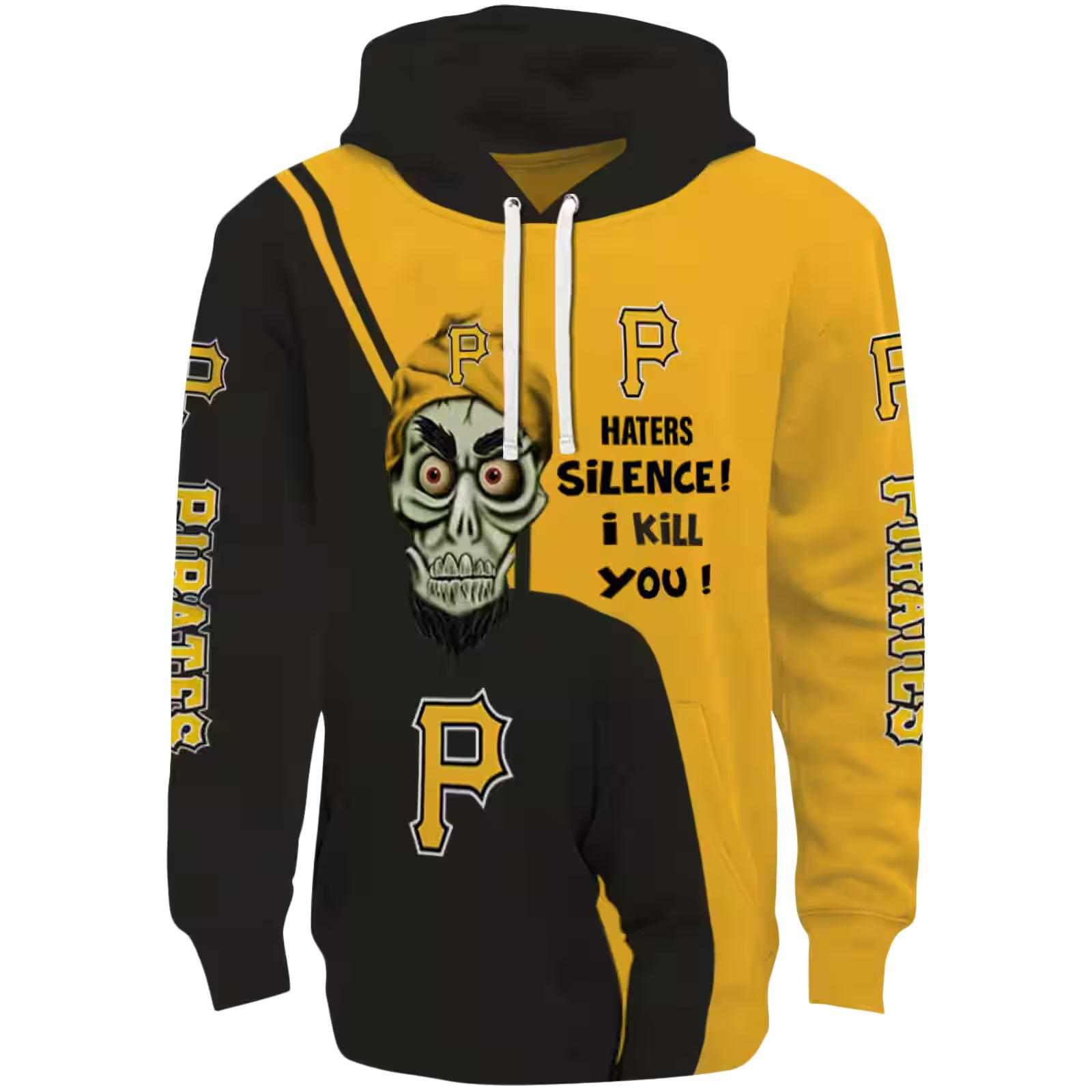 Pittsburgh Pirates Achmed Skull Black Hoodie