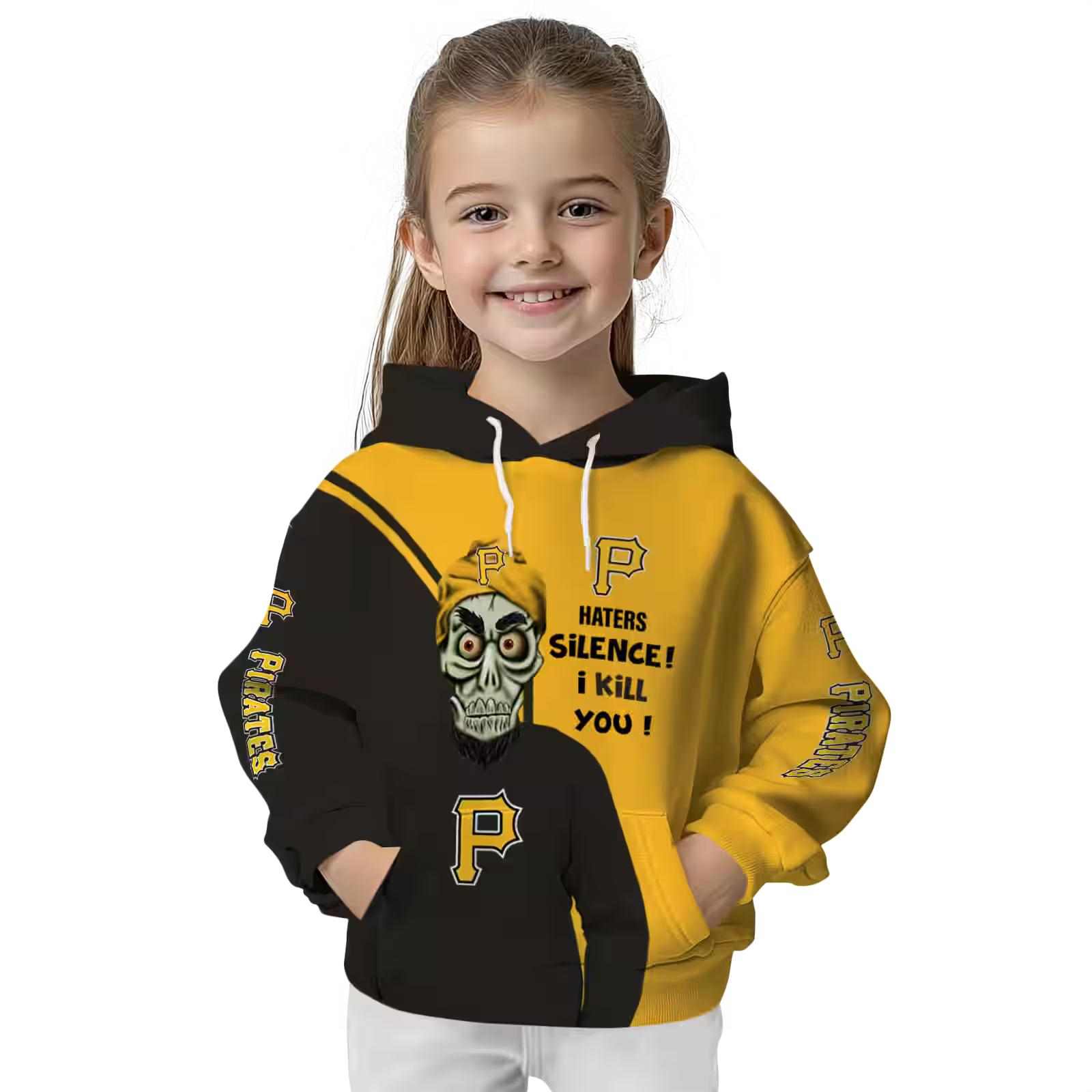 pittsburgh pirates achmed skull black hoodie top rated