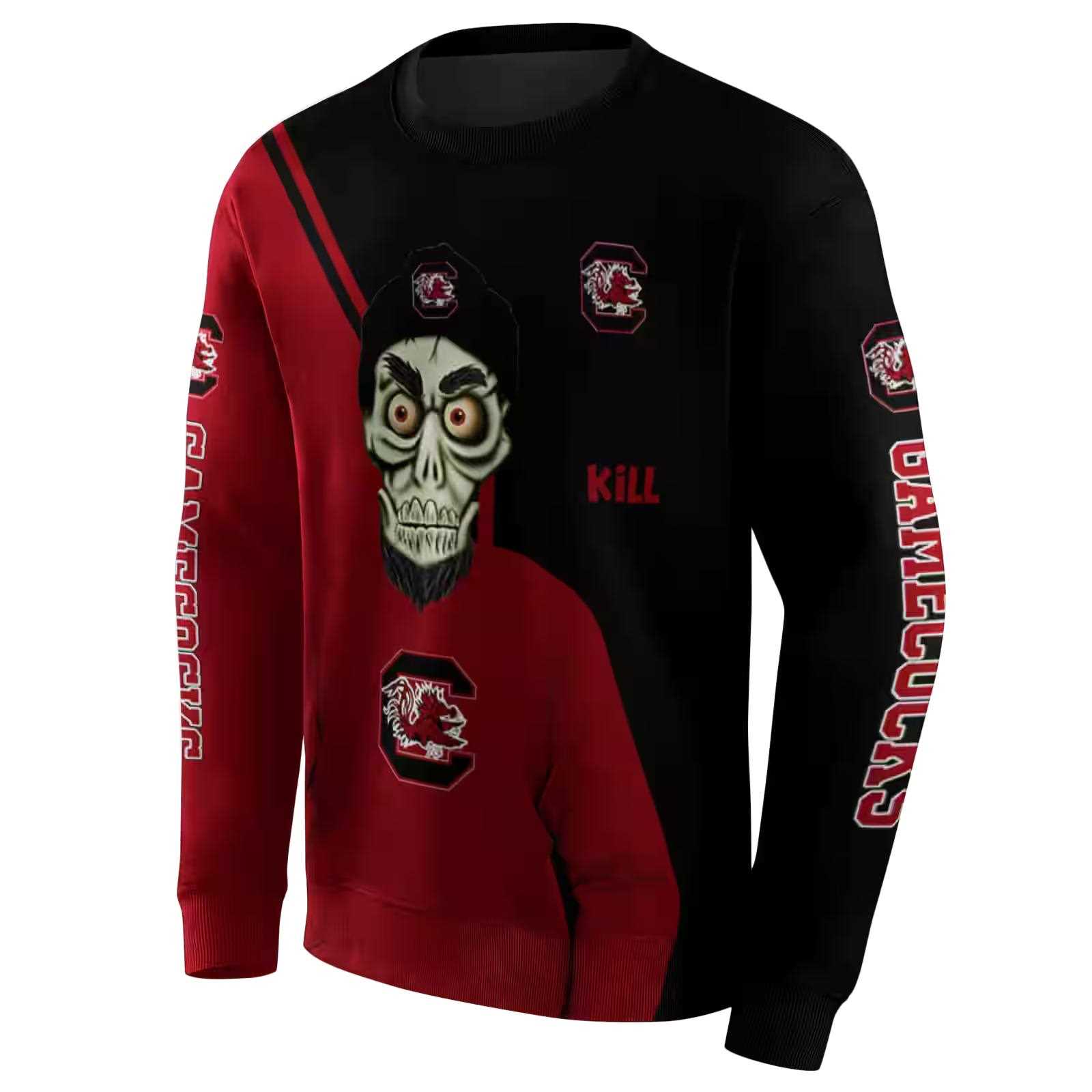 south carolina gamecocks achmed skull garnet hoodie new arrival