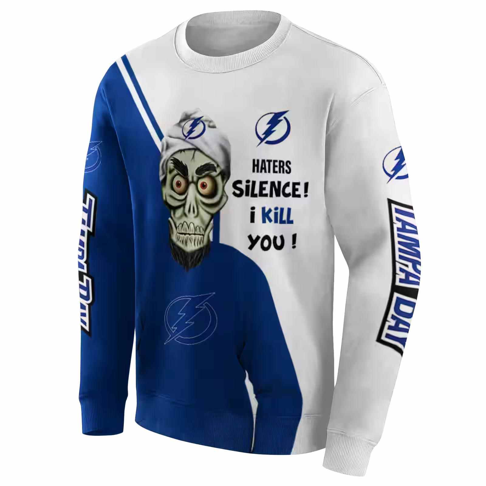 tampa bay lightning achmed skull blue hoodie new arrival