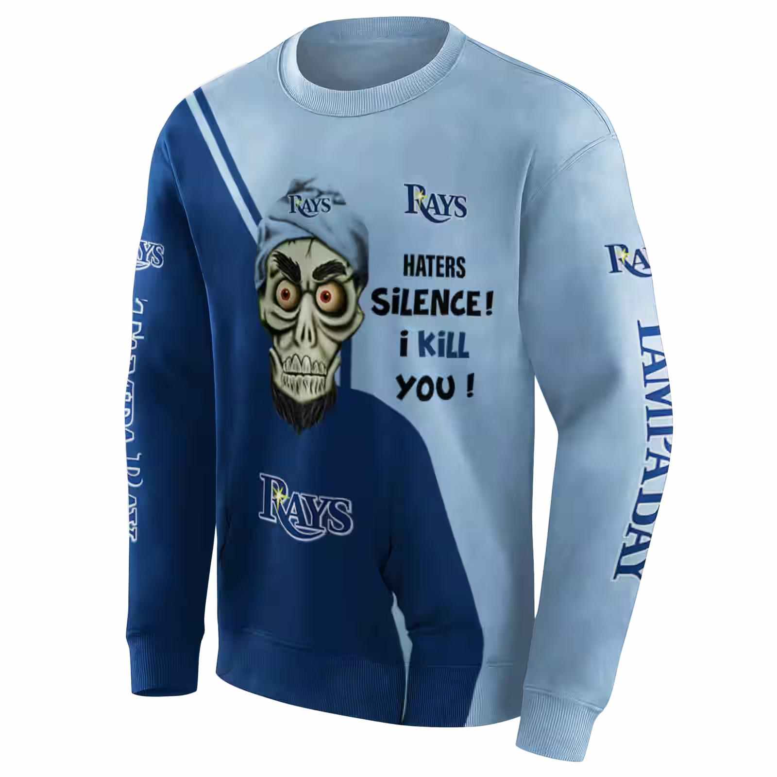 tampa bay rays achmed skull navy hoodie new arrival