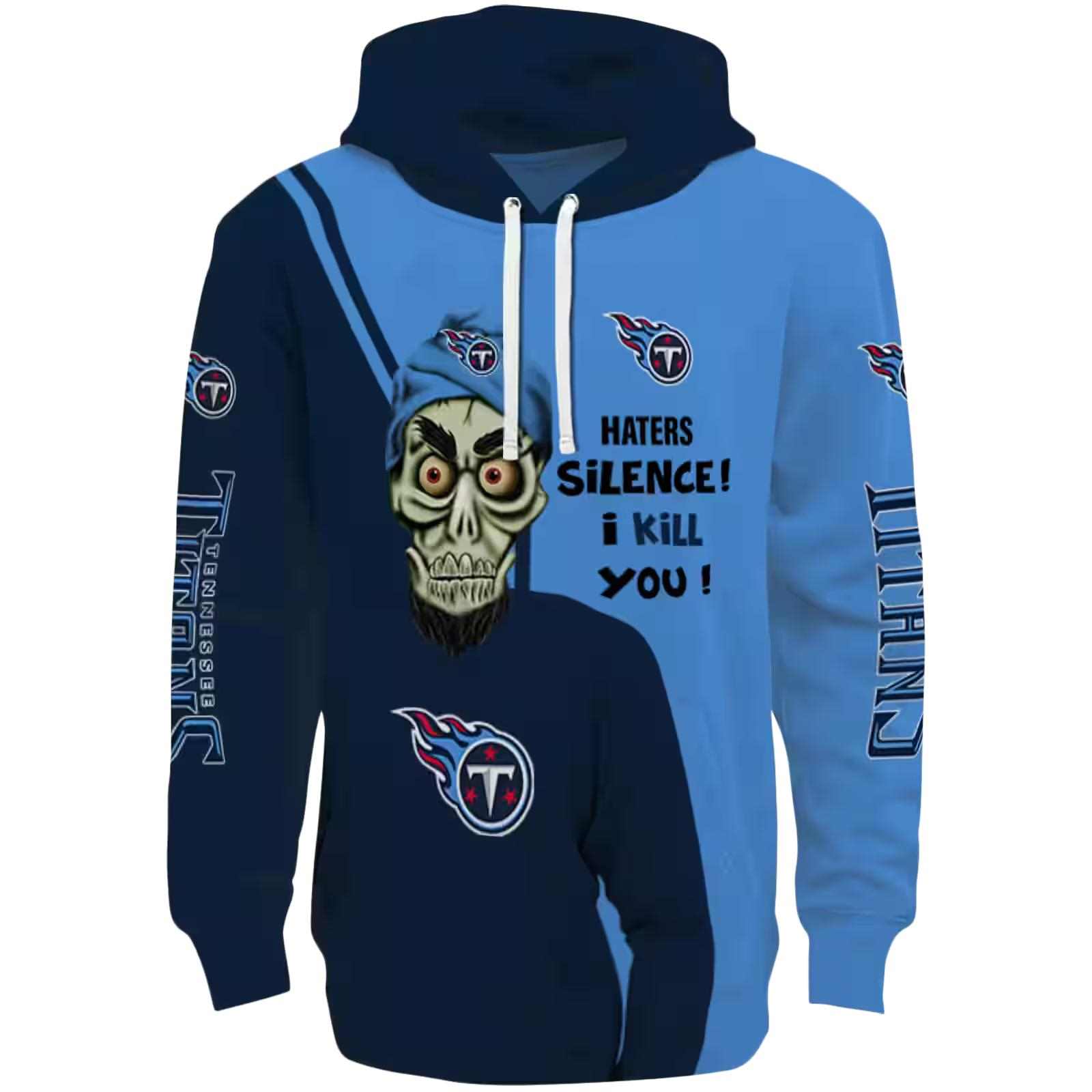 Tennessee Titans Achmed Skull Navy Hoodie