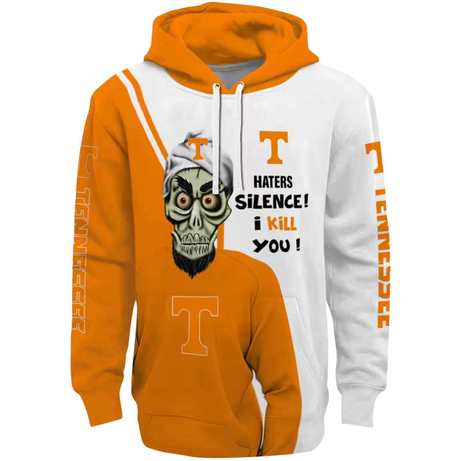 Tennessee Volunteers Achmed Skull Orange Hoodie