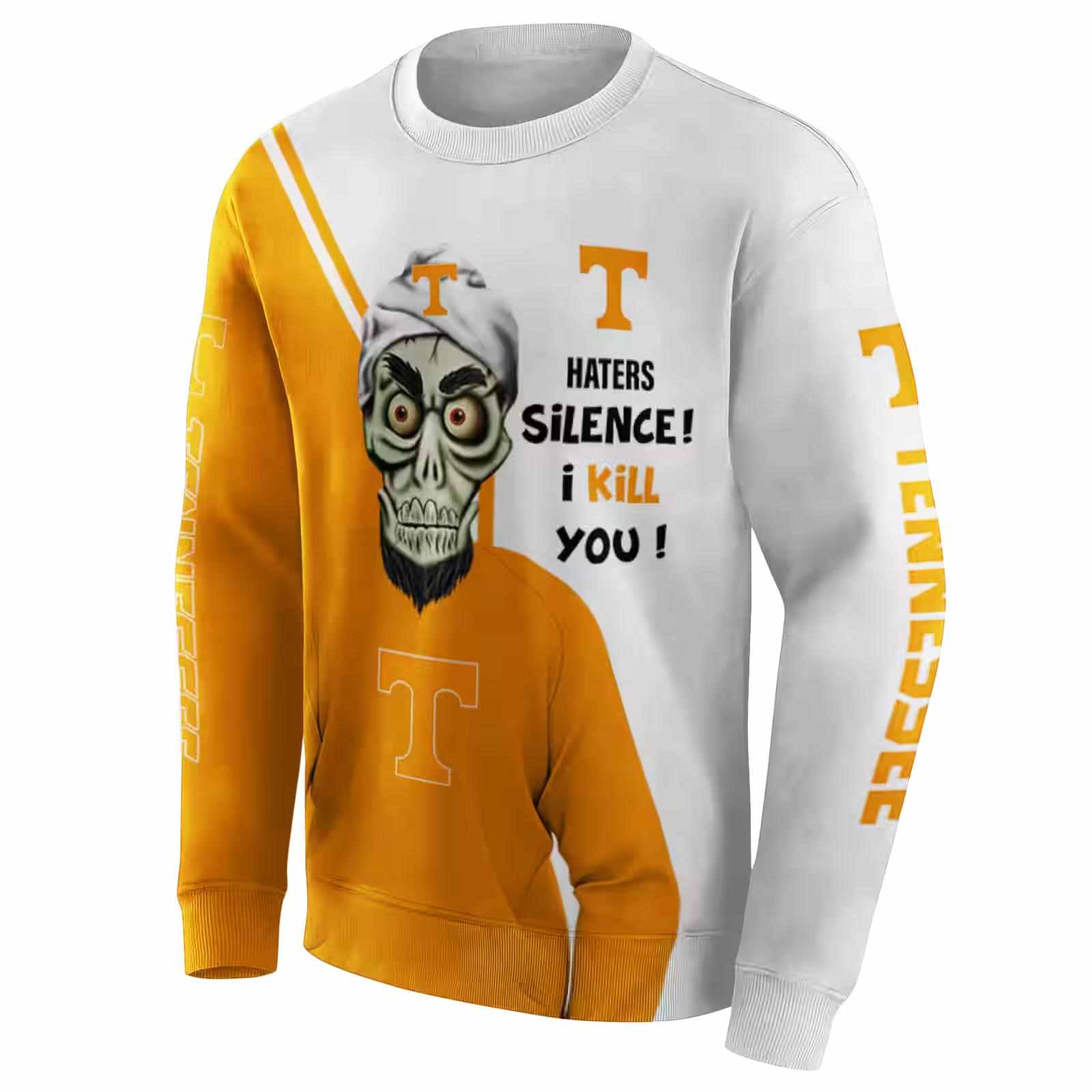 tennessee volunteers achmed skull orange hoodie new arrival