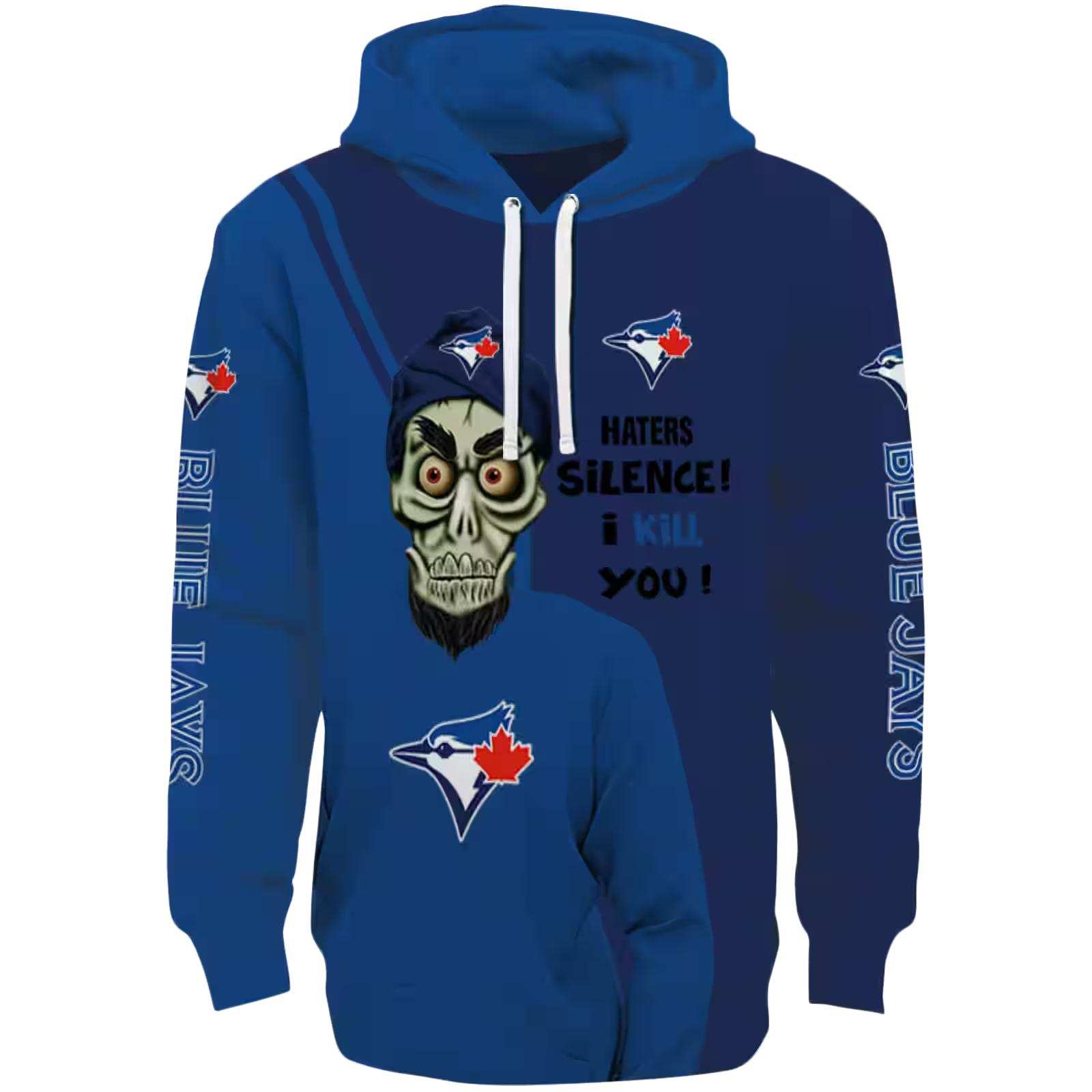 Toronto Blue Jays Achmed Skull Blue Hoodie