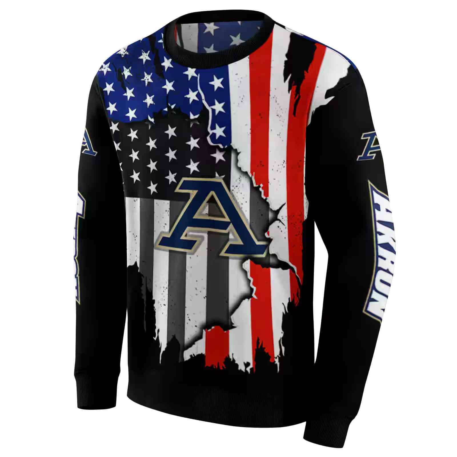 akron zips american pride black hoodie new arrival