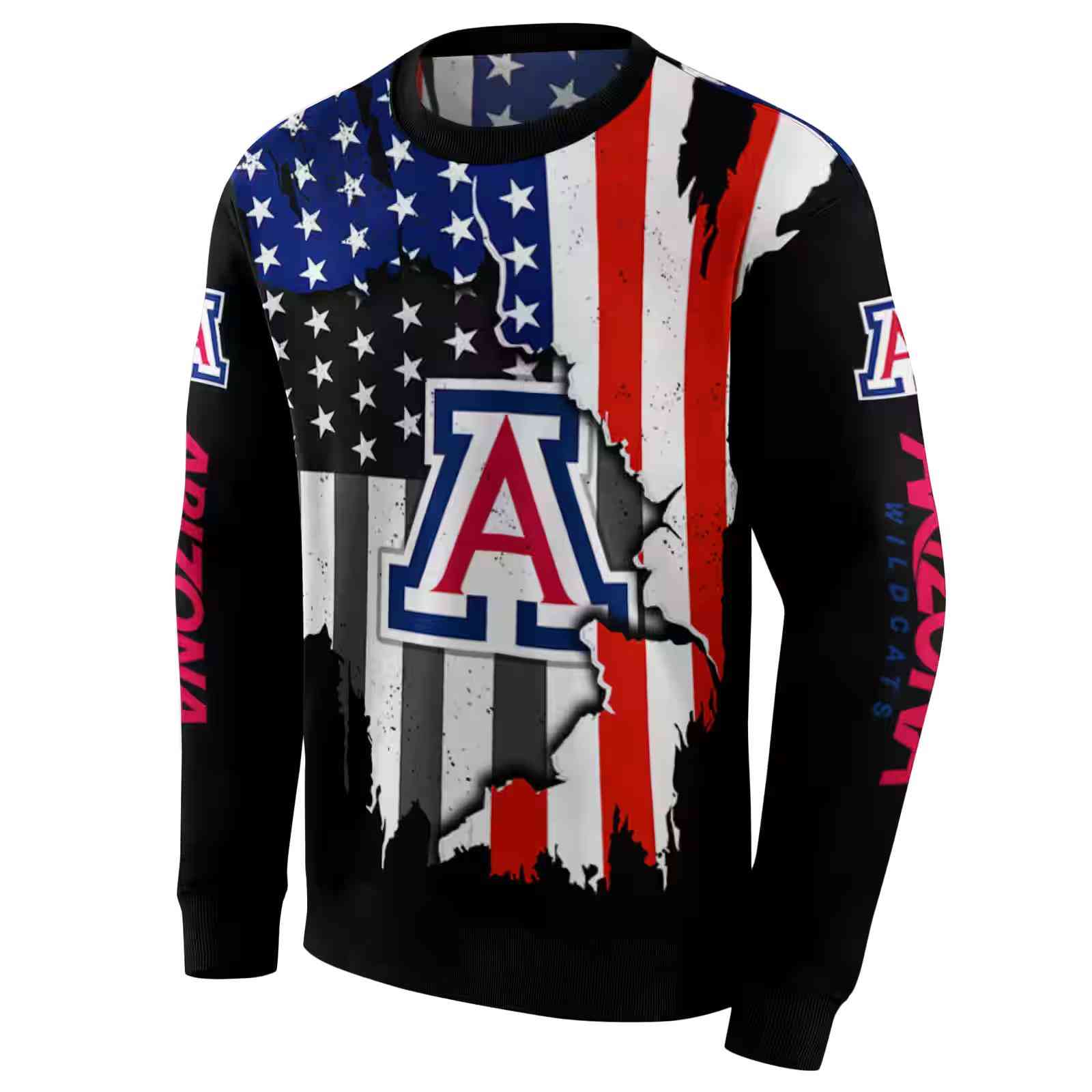 arizona wildcats american pride black hoodie new arrival