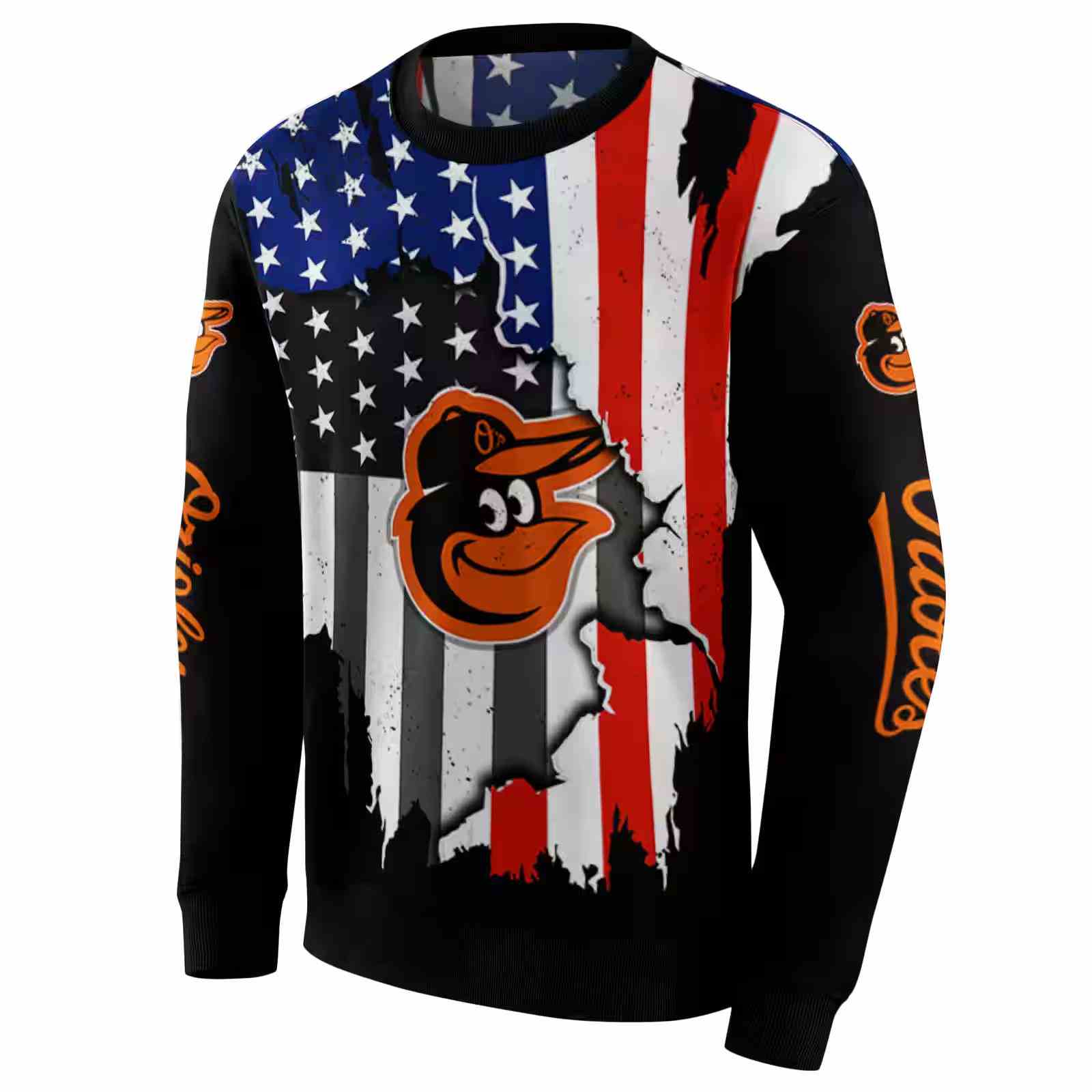 baltimore orioles american pride black hoodie new arrival