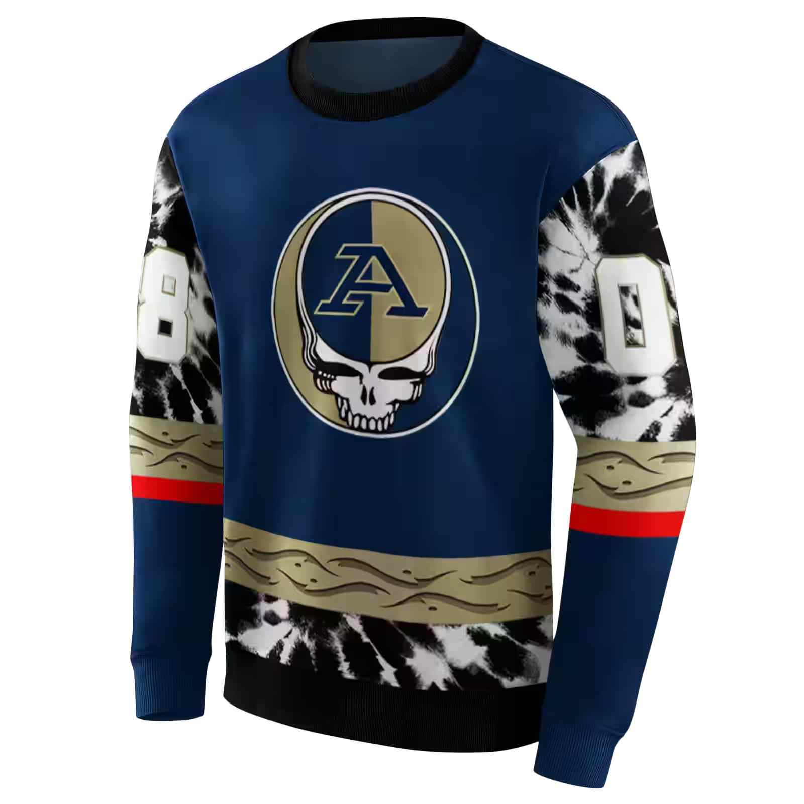 custom akron zips grateful vibes blue hoodie new arrival