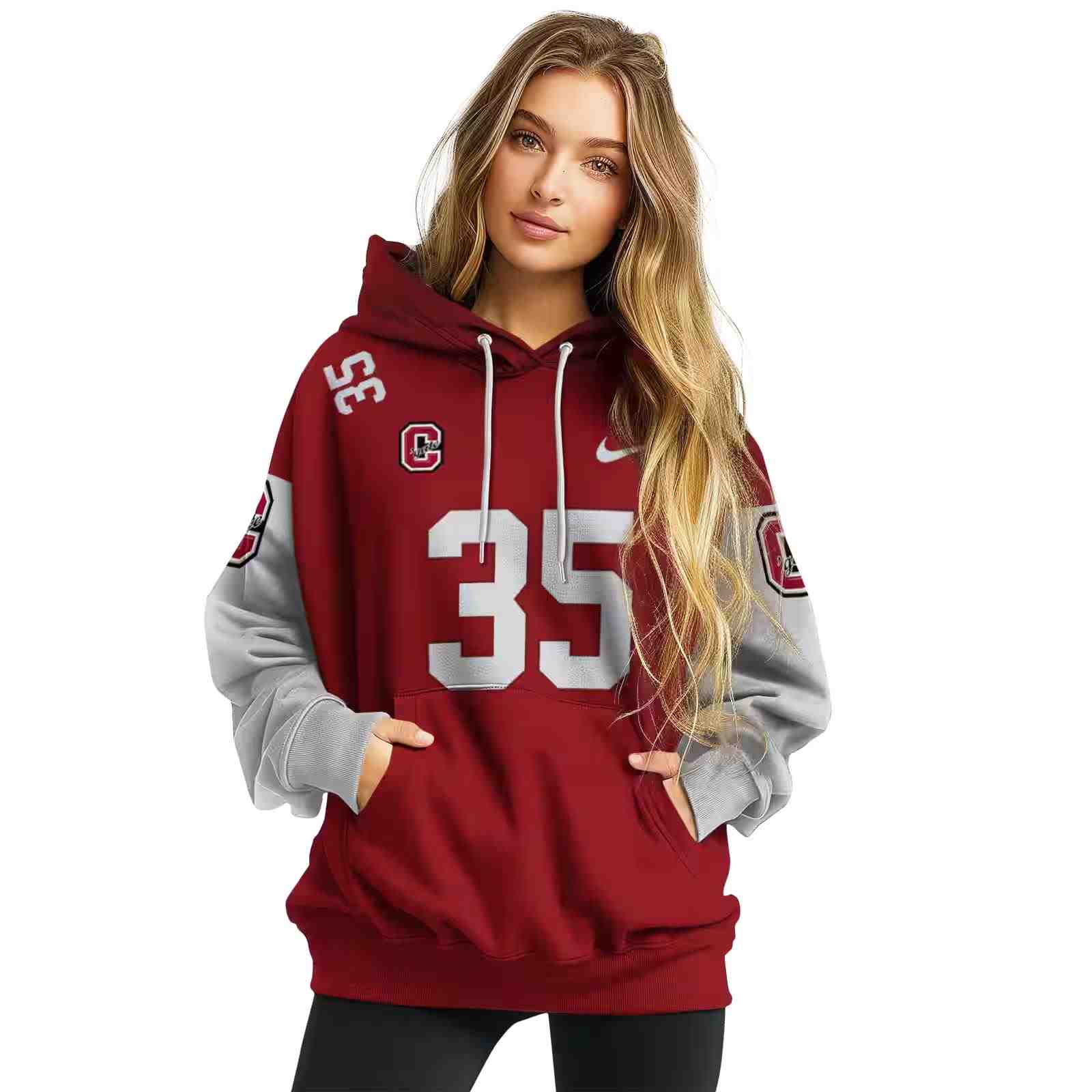 custom colgate raiders minimal design maroon hoodie high quality