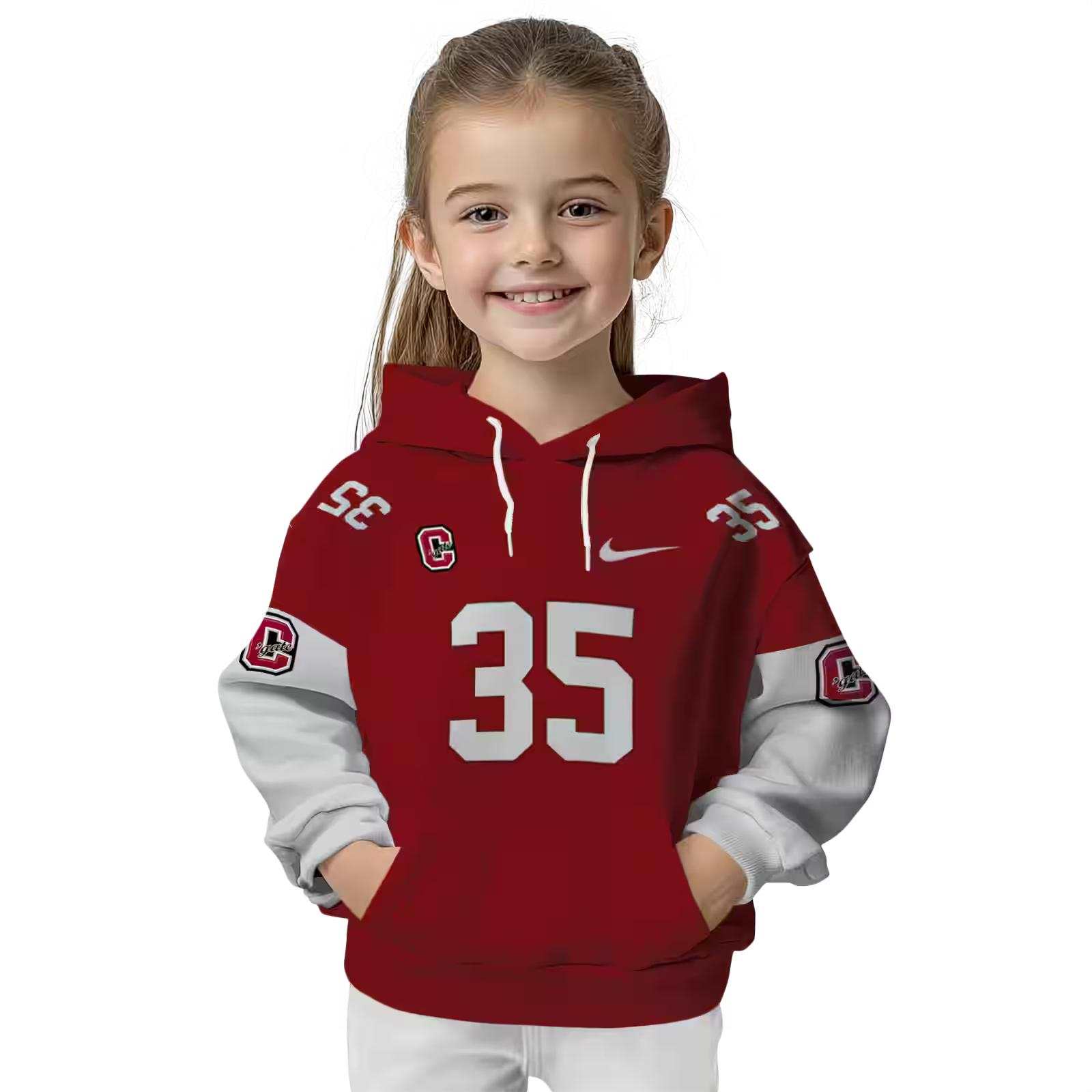 custom colgate raiders minimal design maroon hoodie top rated