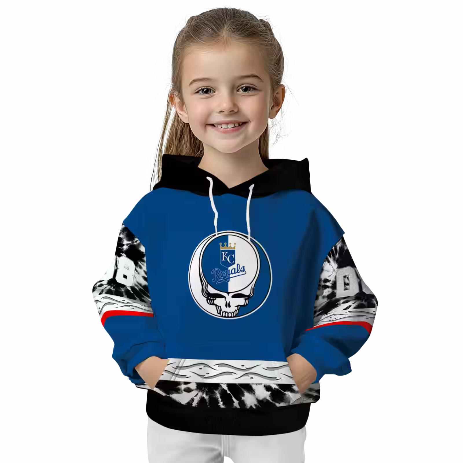 custom kansas city royals grateful vibes royal blue hoodie top rated