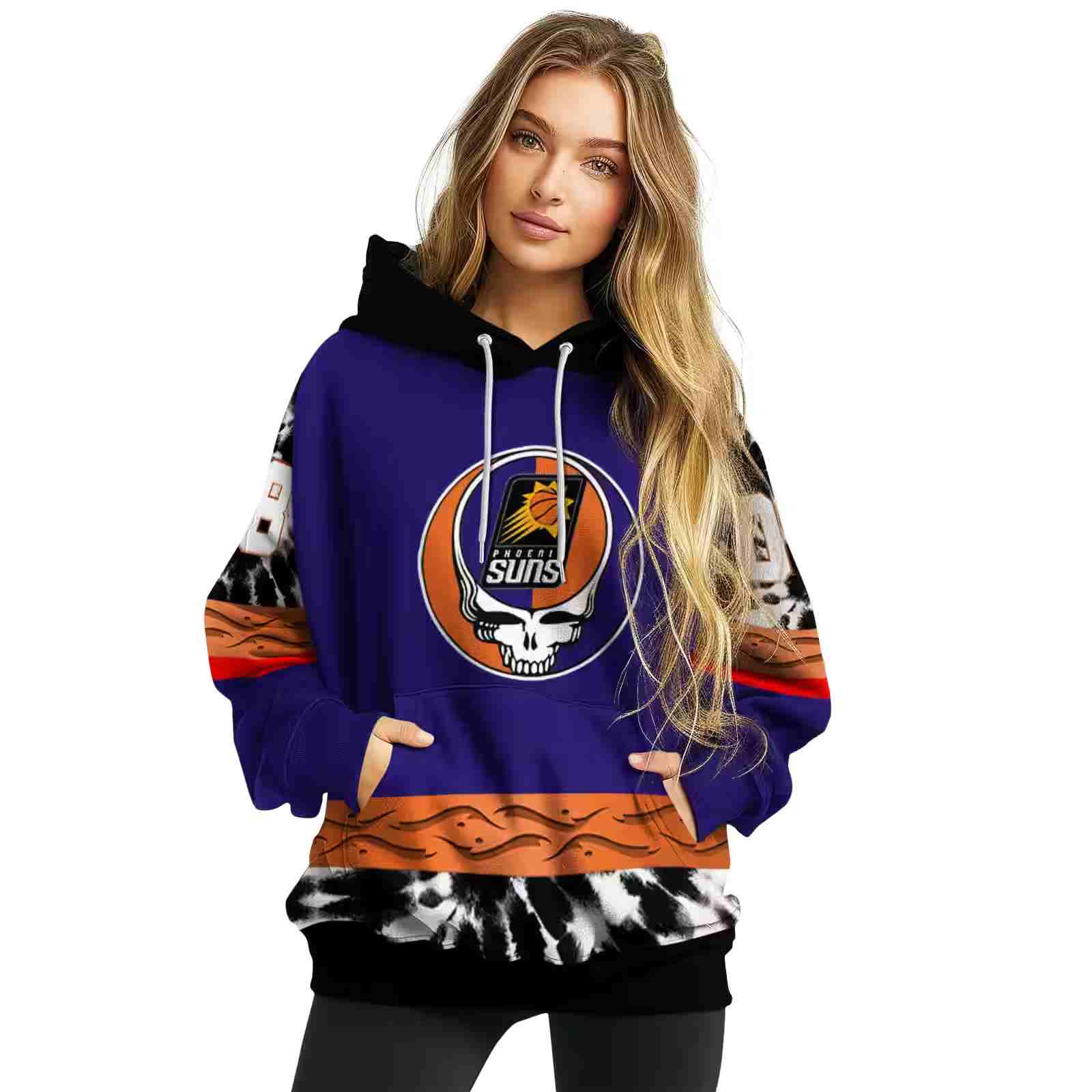 custom phoenix suns grateful vibes purple hoodie high quality