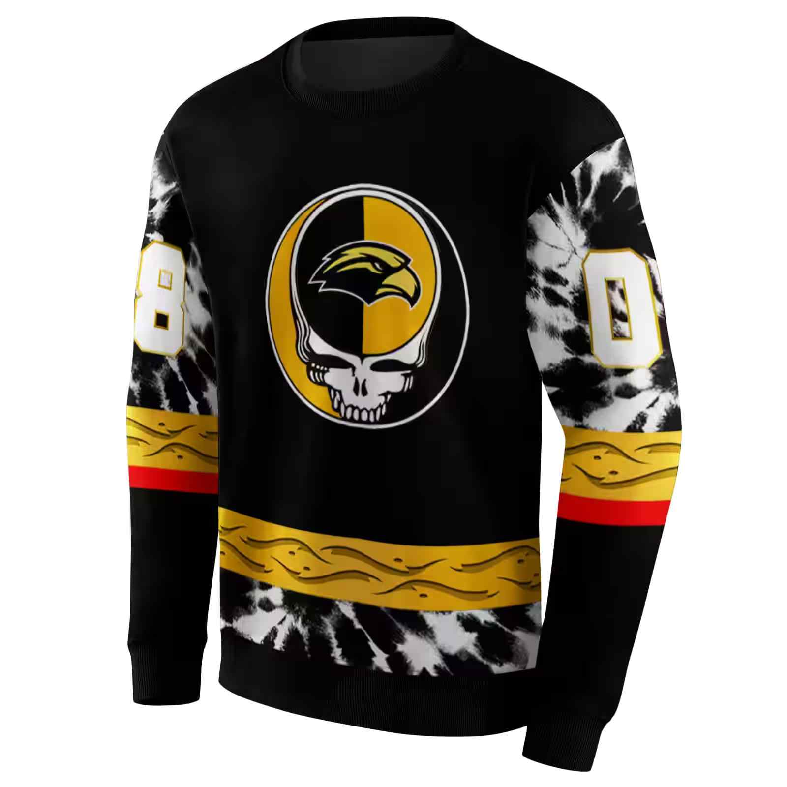 custom southern miss golden eagles grateful vibes black hoodie new arrival