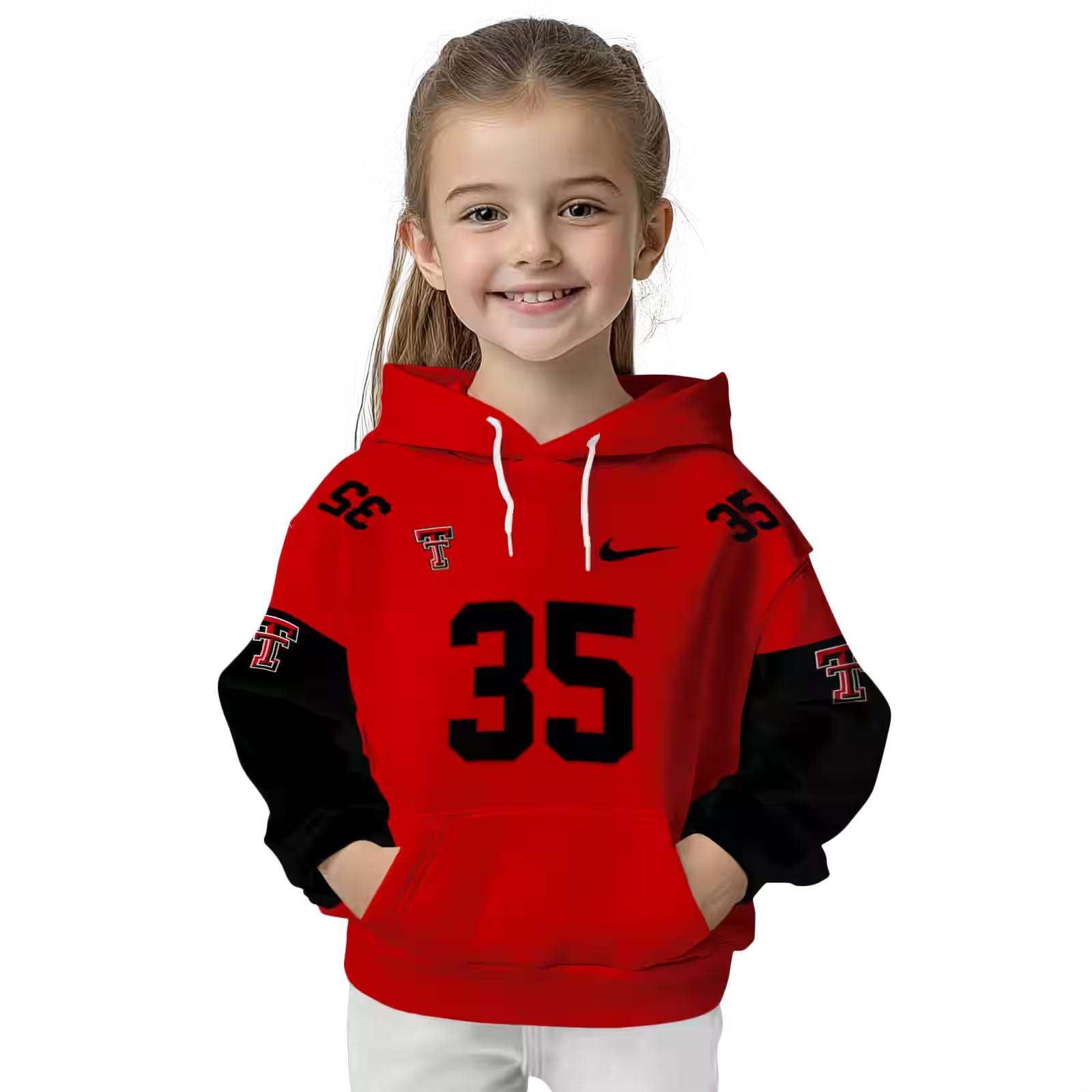 custom texas tech red raiders minimal design red hoodie top rated