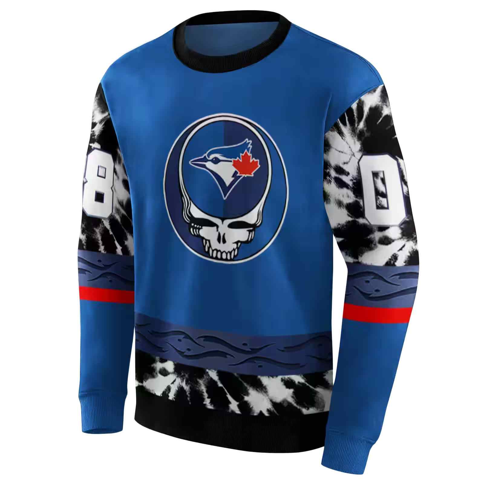 custom toronto blue jays grateful vibes blue hoodie new arrival