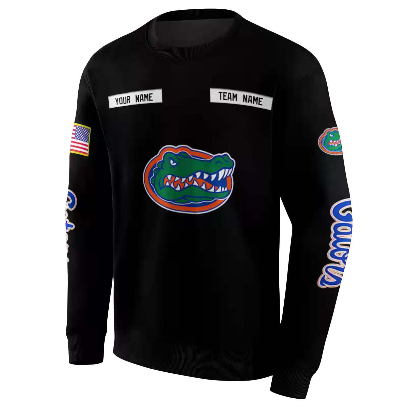 customized florida gators punisher skull black hoodie new arrival