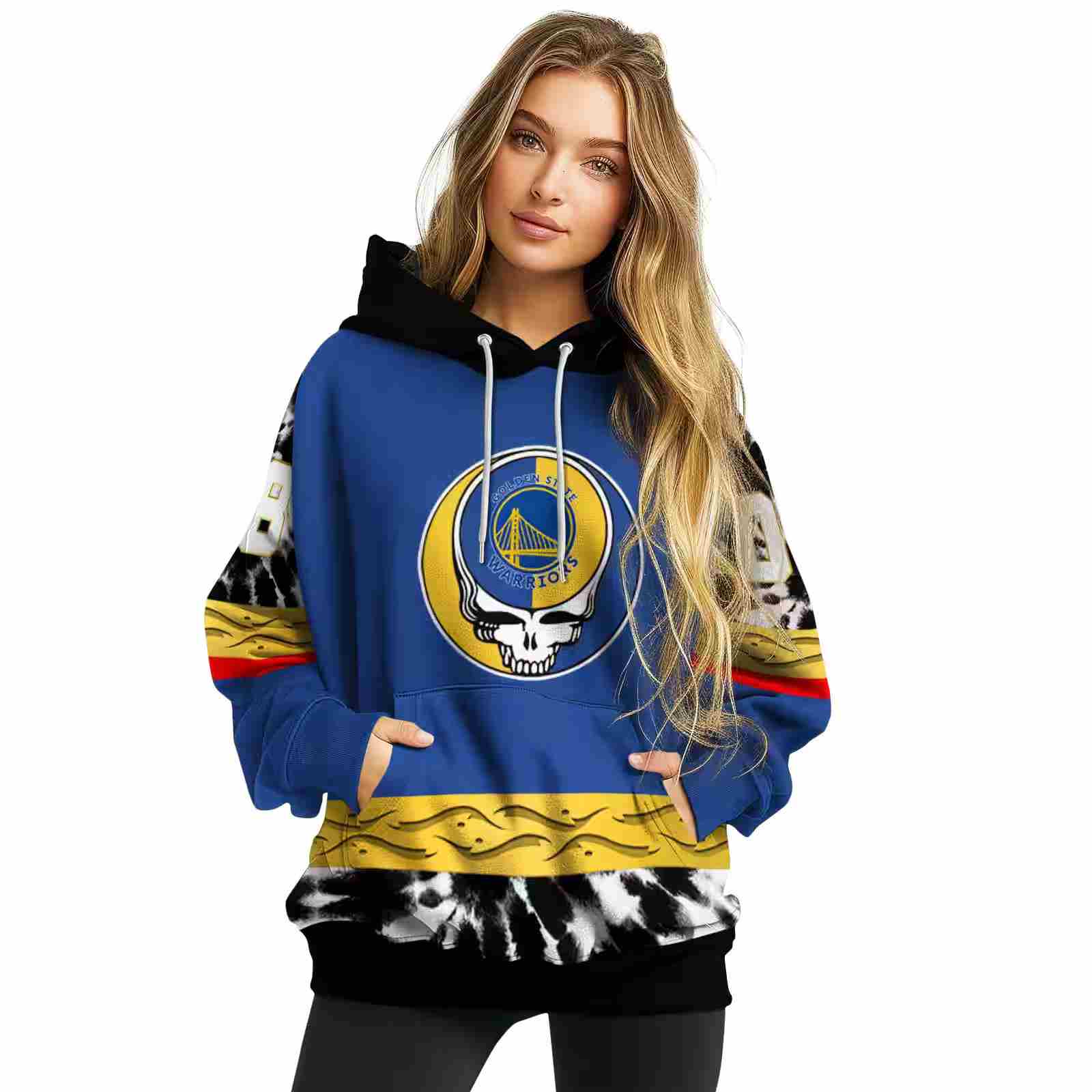 customized golden state warriors grateful vibes blue hoodie high quality