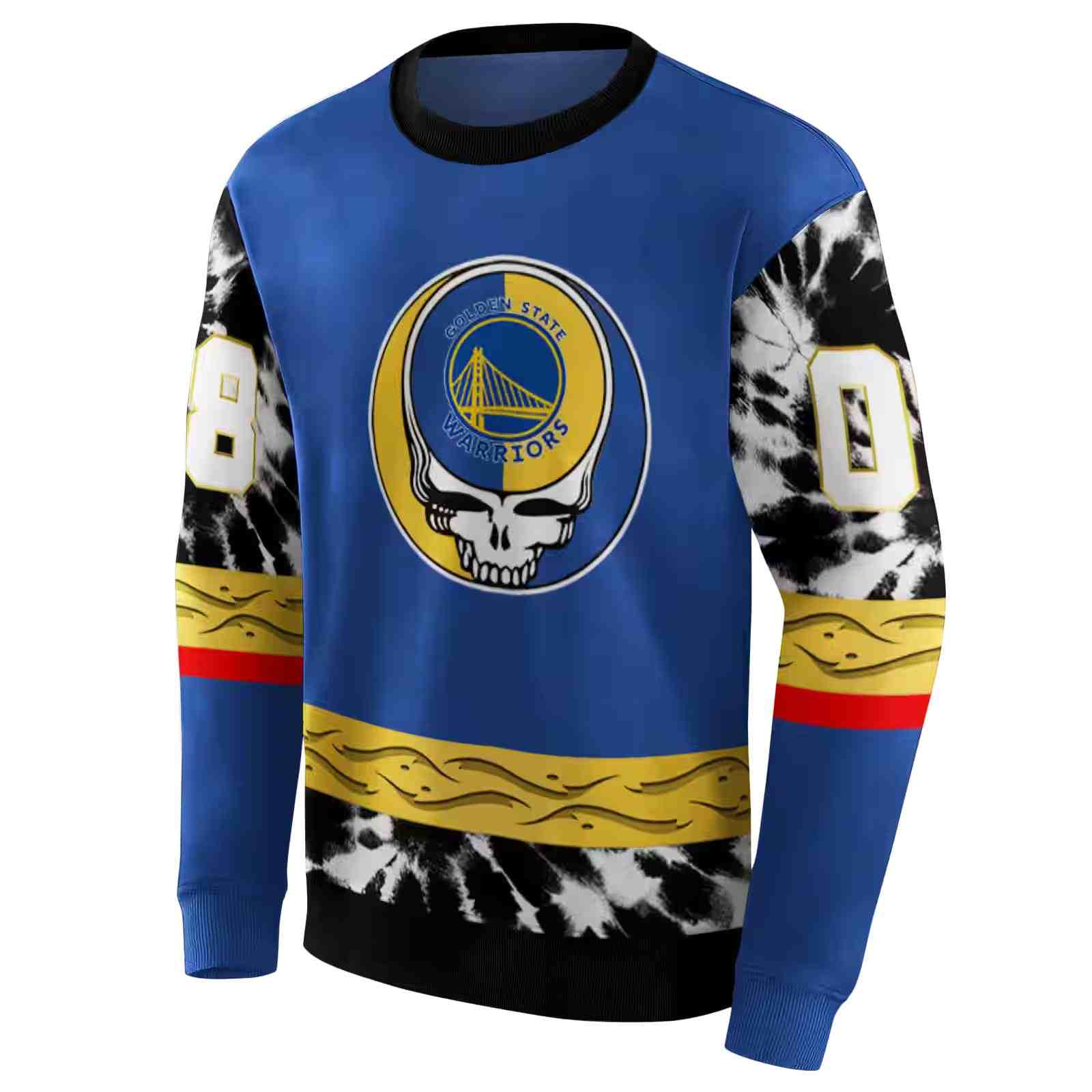 customized golden state warriors grateful vibes blue hoodie new arrival