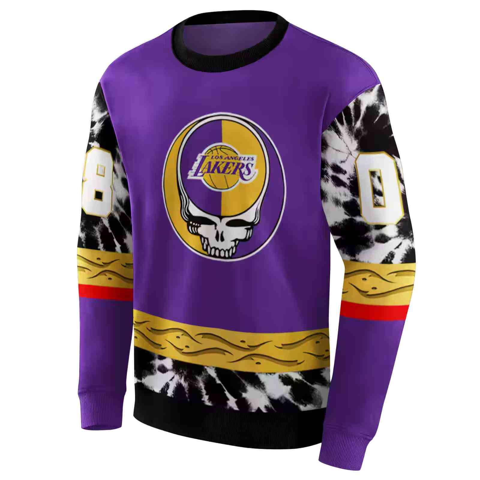 customized los angeles lakers grateful vibes purple hoodie new arrival