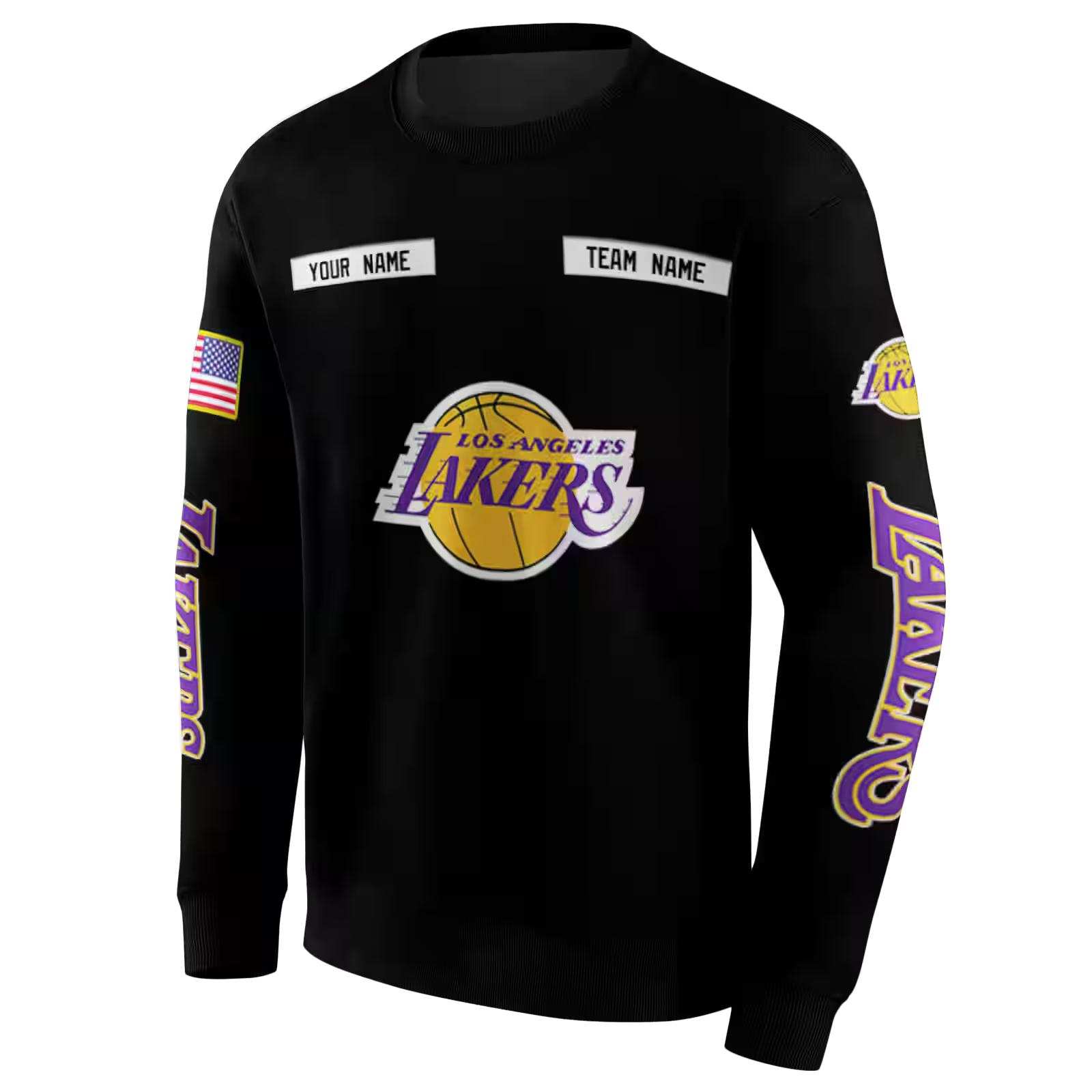 customized los angeles lakers punisher skull black hoodie new arrival