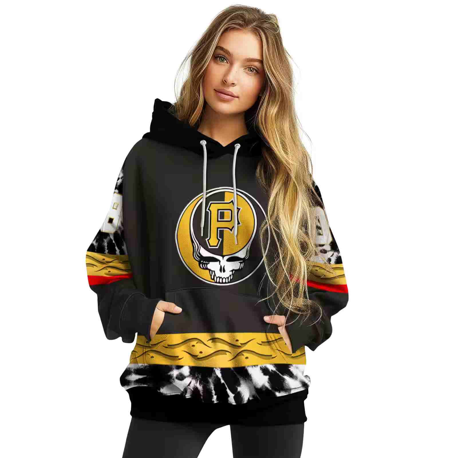 customized pittsburgh pirates grateful vibes black hoodie high quality