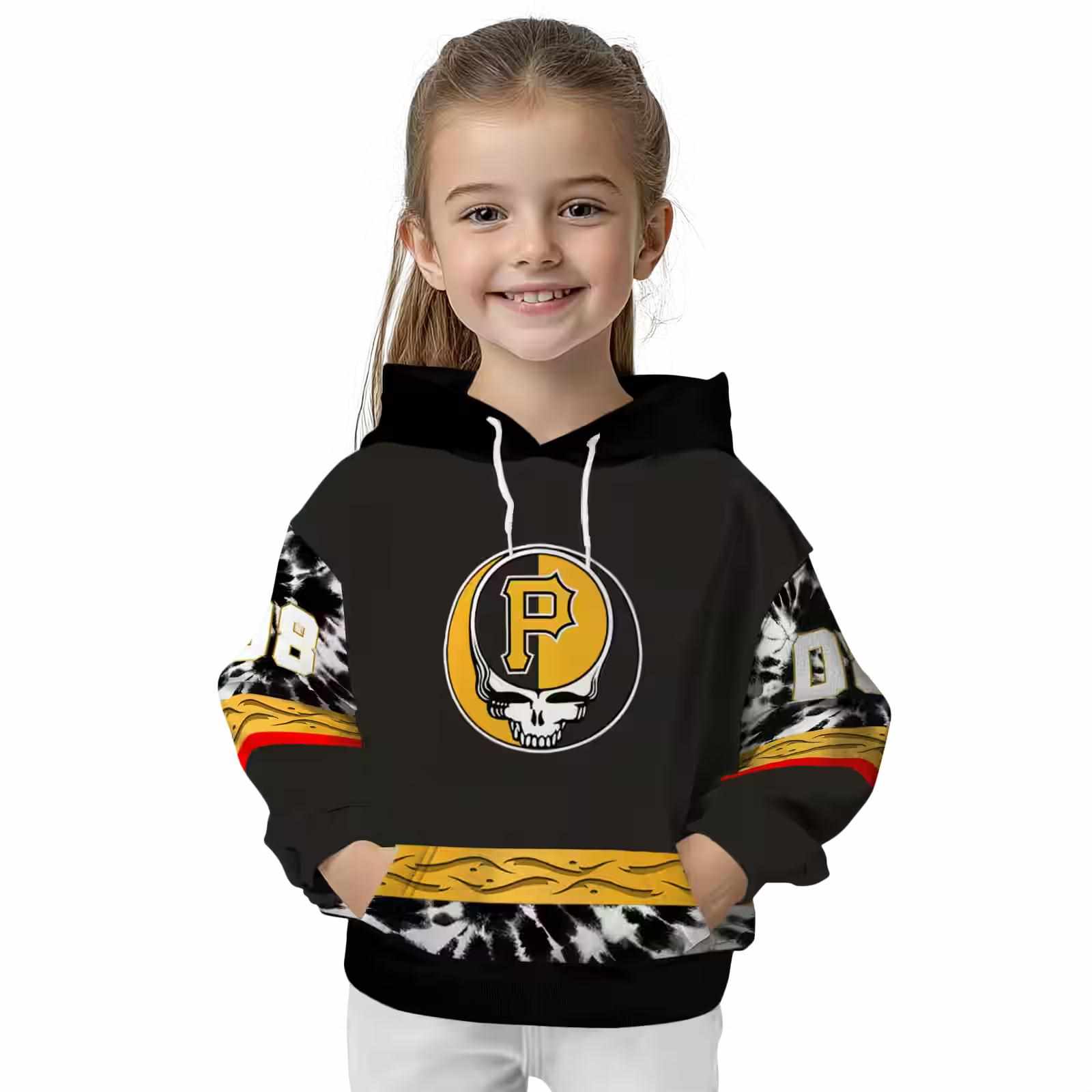 customized pittsburgh pirates grateful vibes black hoodie top rated