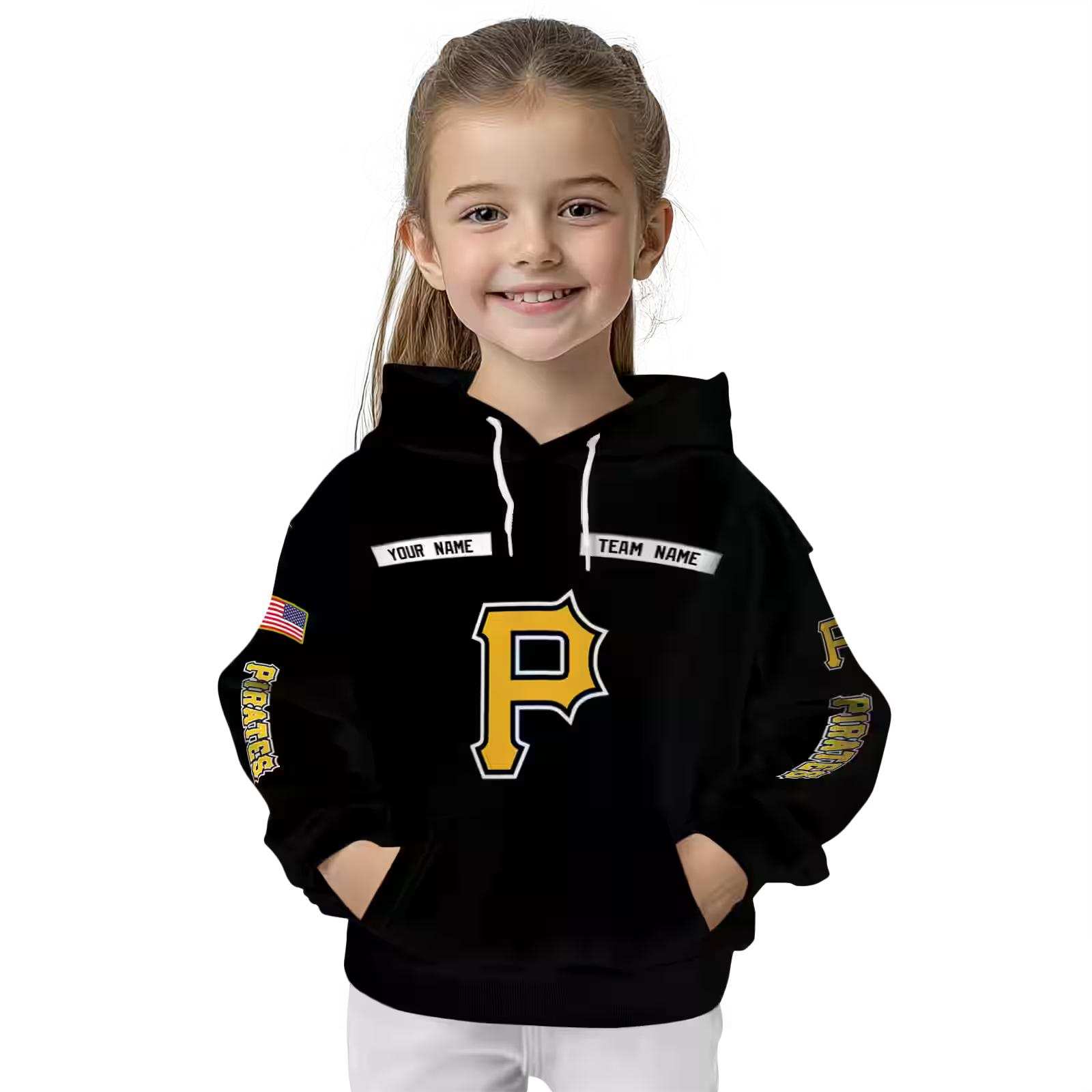 customized pittsburgh pirates punisher skull black hoodie top rated