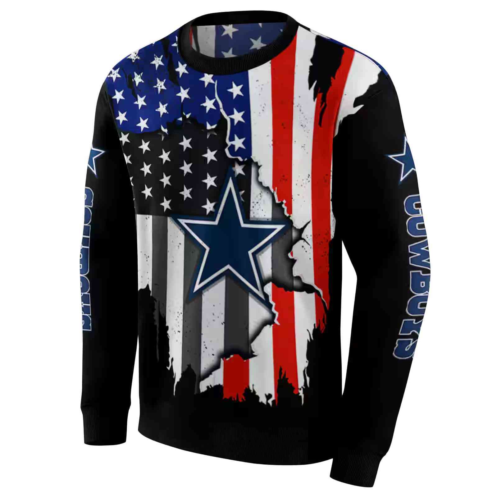 dallas cowboys american pride black hoodie new arrival