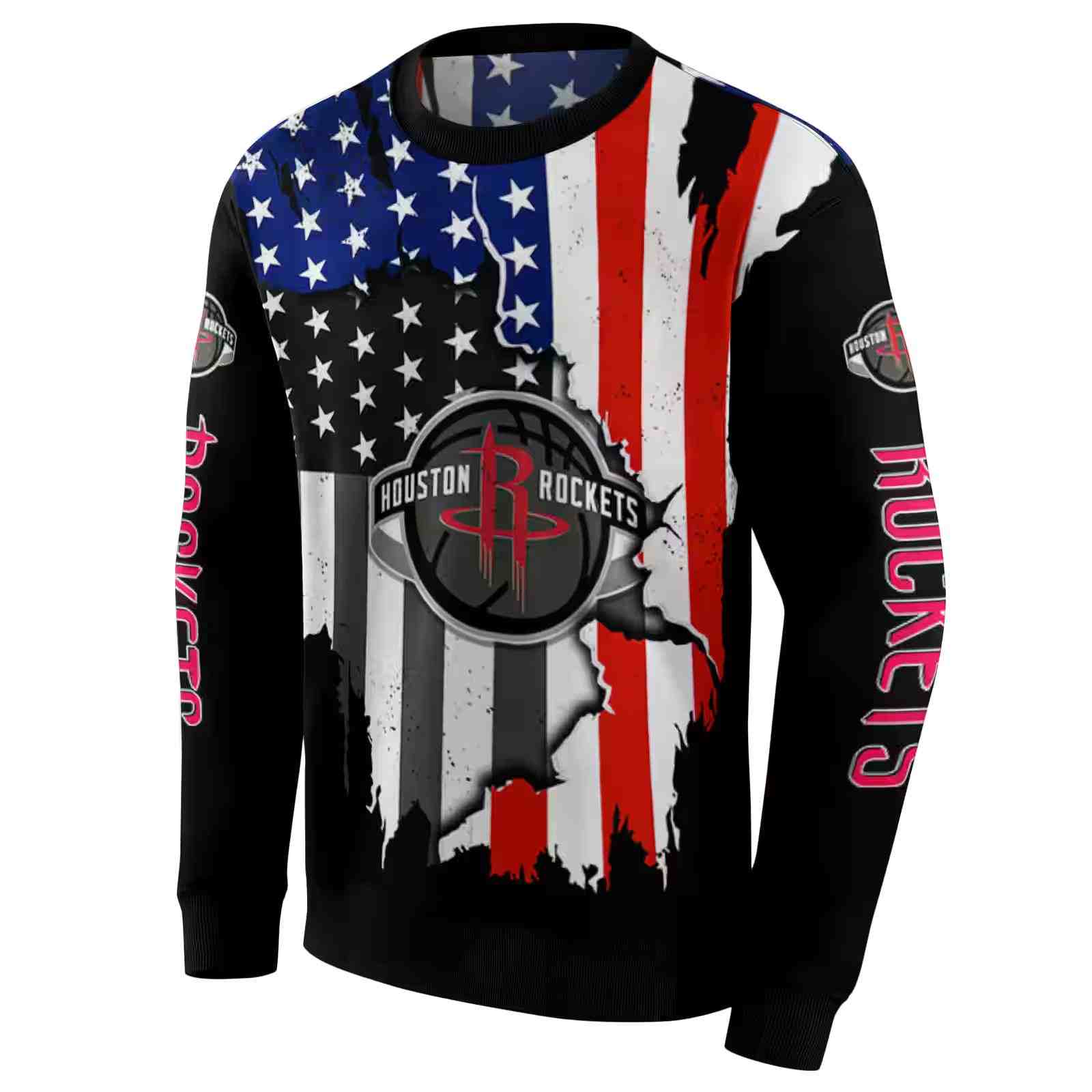 houston rockets american pride black hoodie new arrival