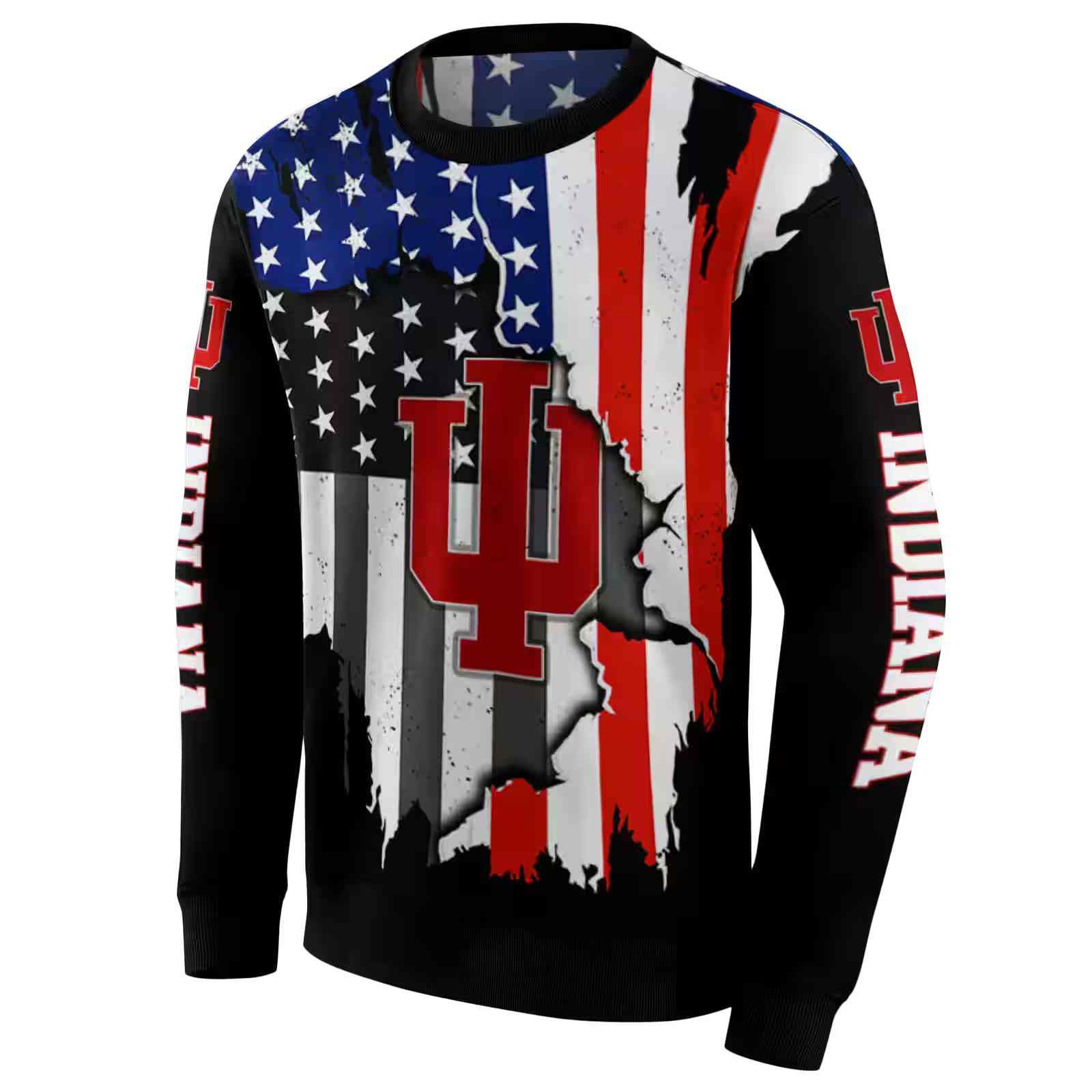 indiana hoosiers american pride black hoodie new arrival