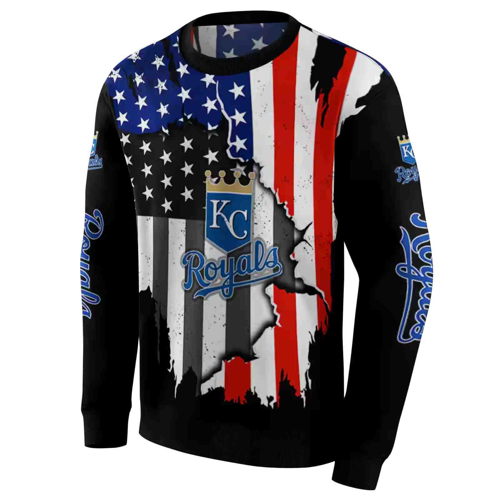 kansas city royals american pride black hoodie new arrival