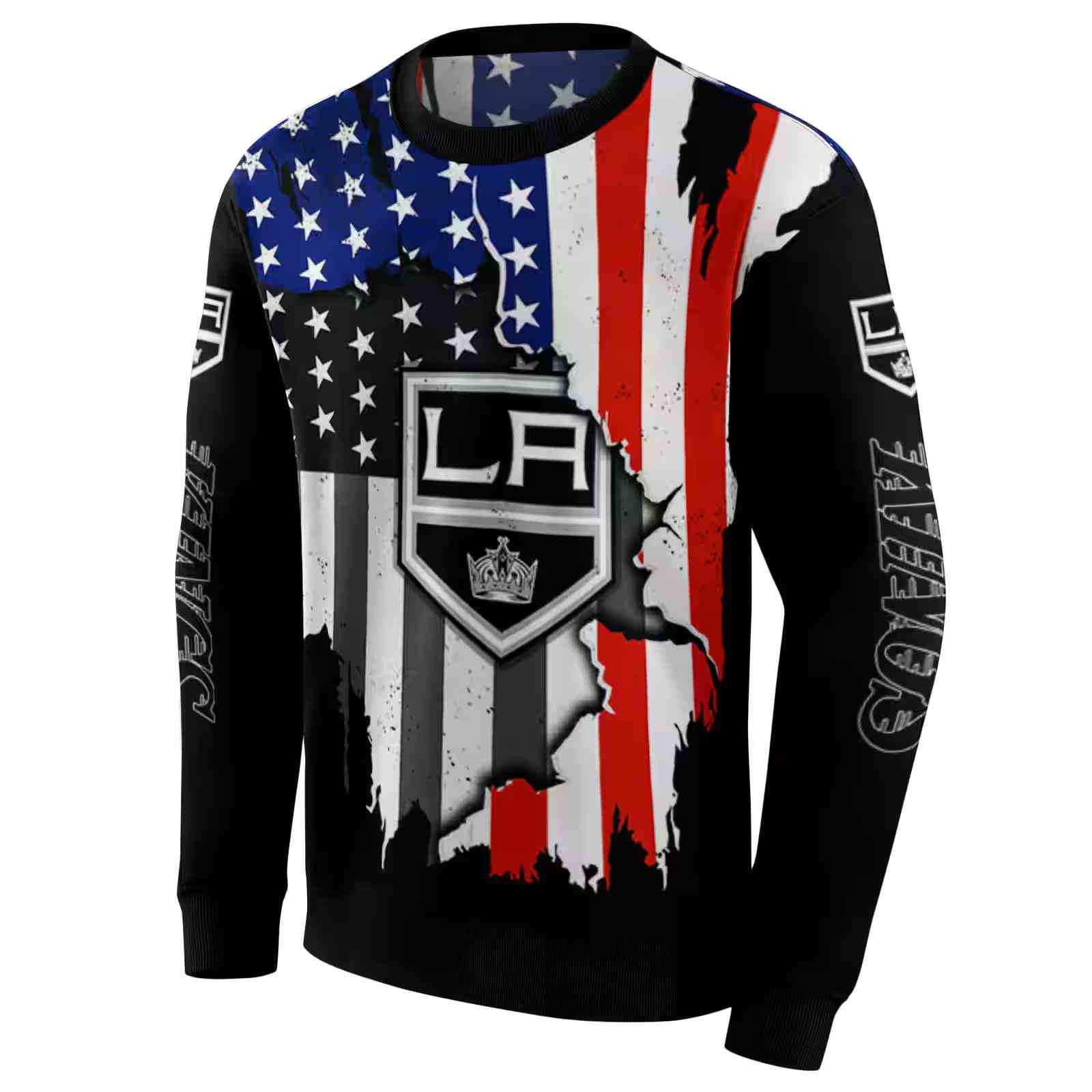 los angeles kings american pride black hoodie new arrival