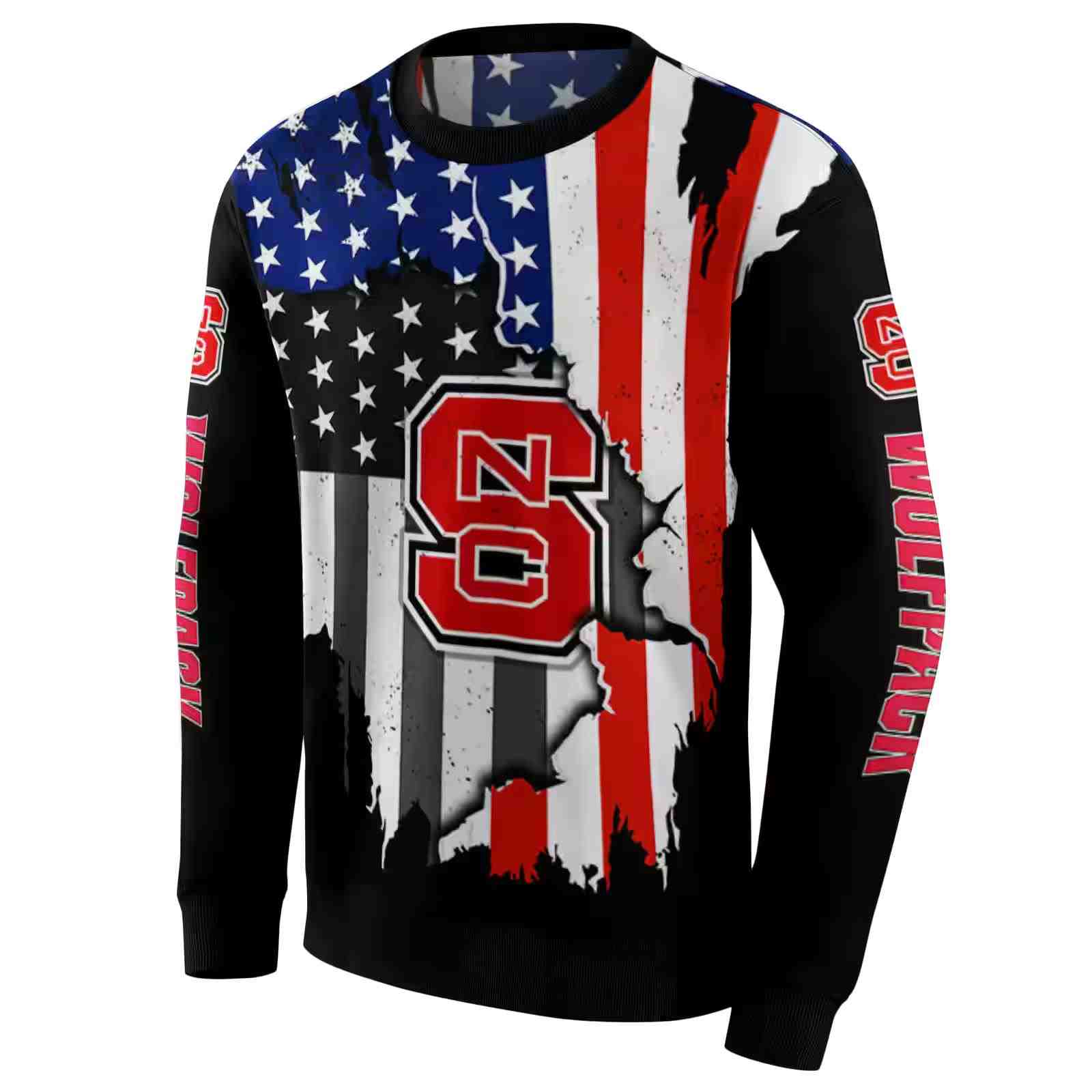 nc state wolfpack american pride black hoodie new arrival