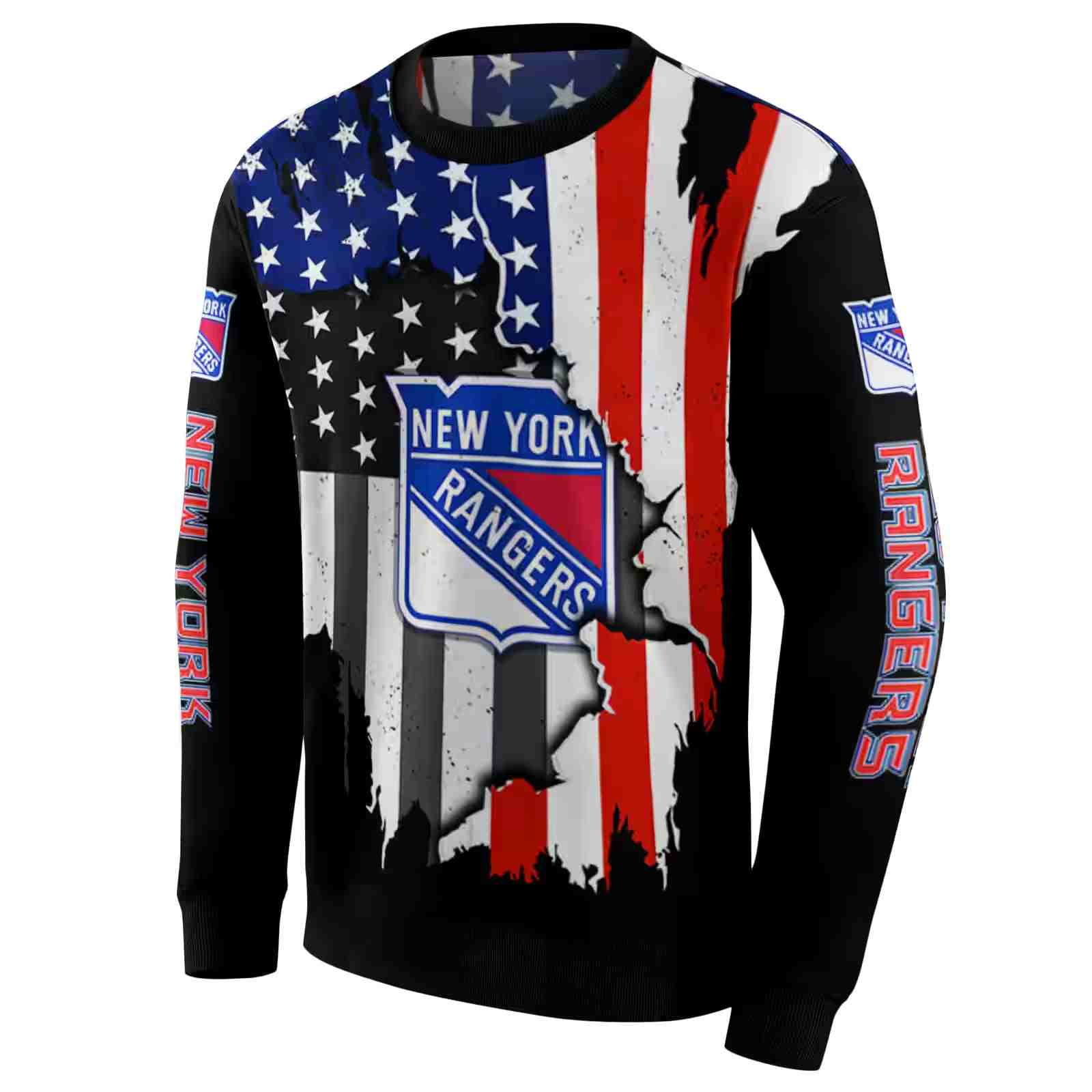 new york rangers american pride black hoodie new arrival