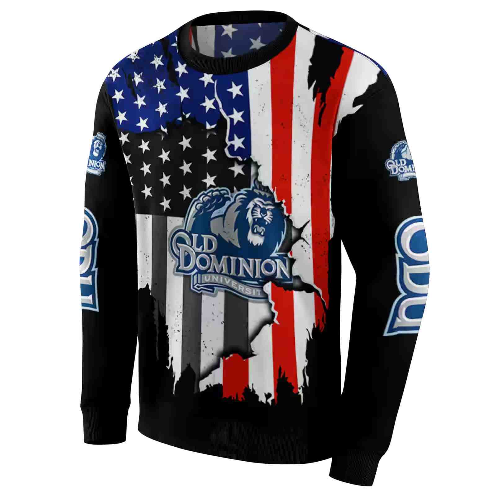 old dominion monarchs american pride black hoodie new arrival