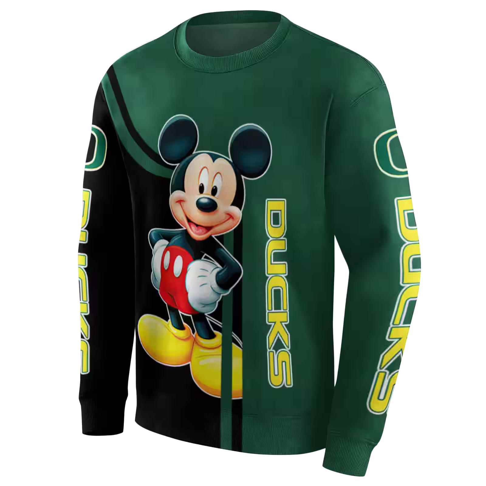 oregon ducks mickey mouse green black hoodie new arrival