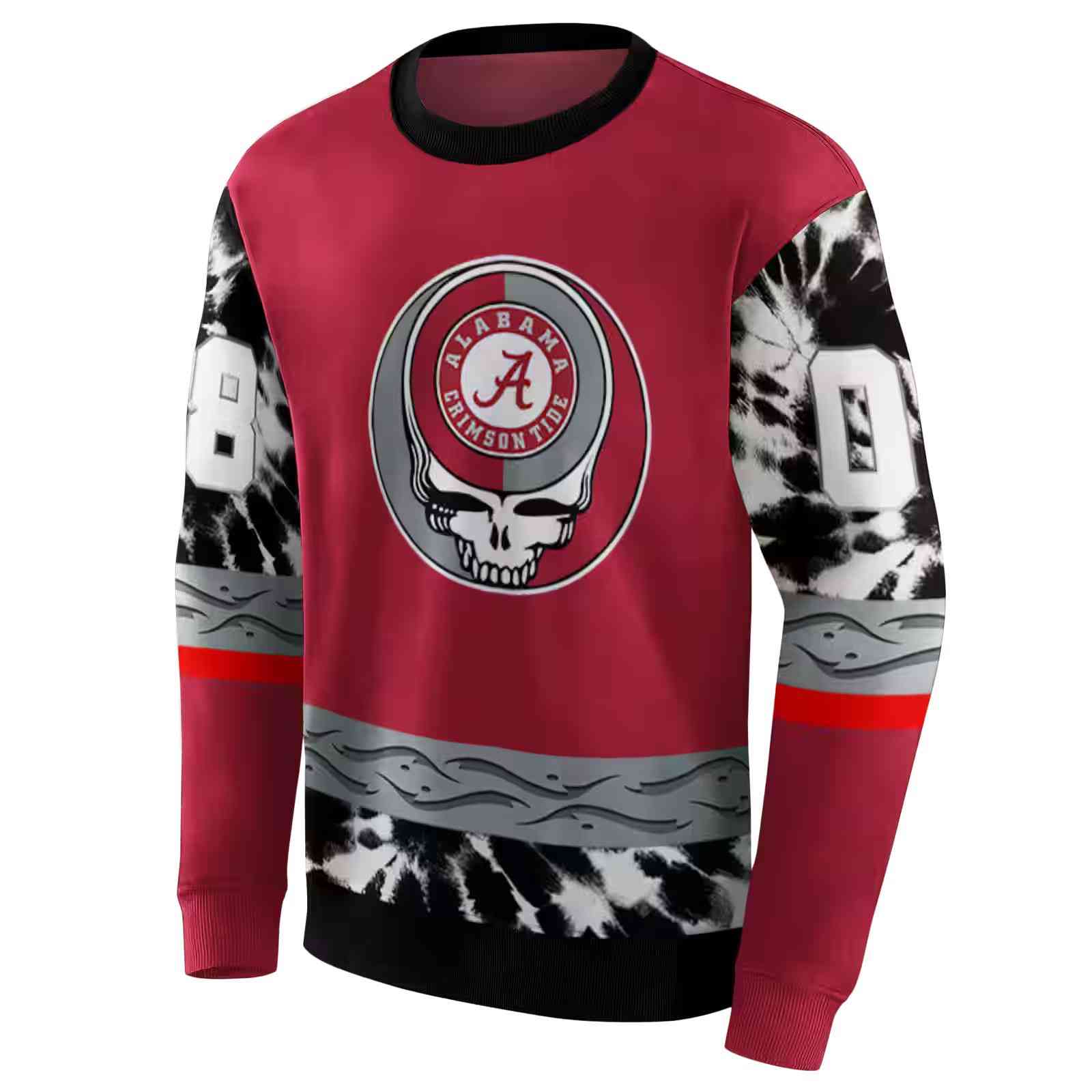 personalized alabama crimson tide grateful vibes crimson hoodie new arrival