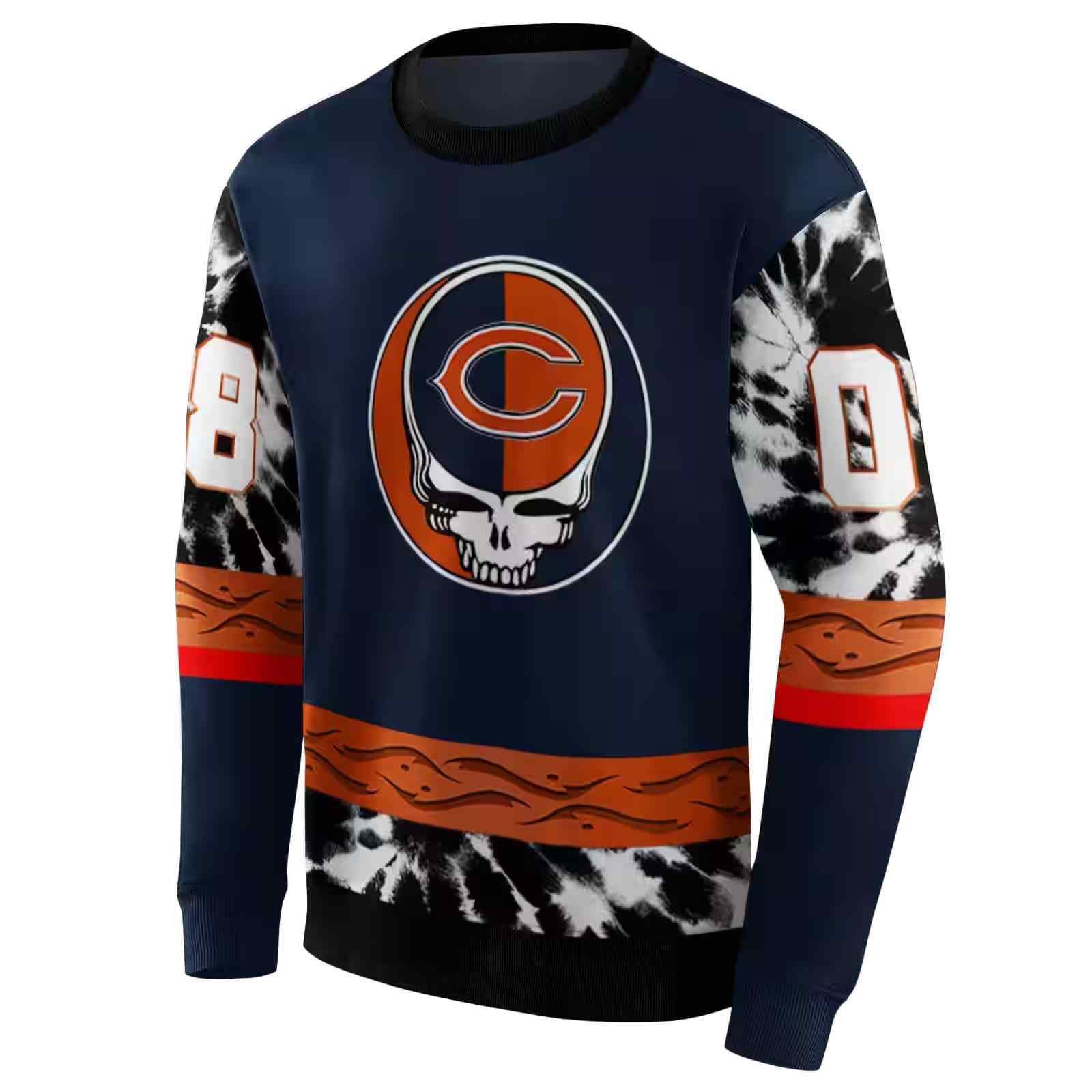 personalized chicago bears grateful vibes blue hoodie new arrival